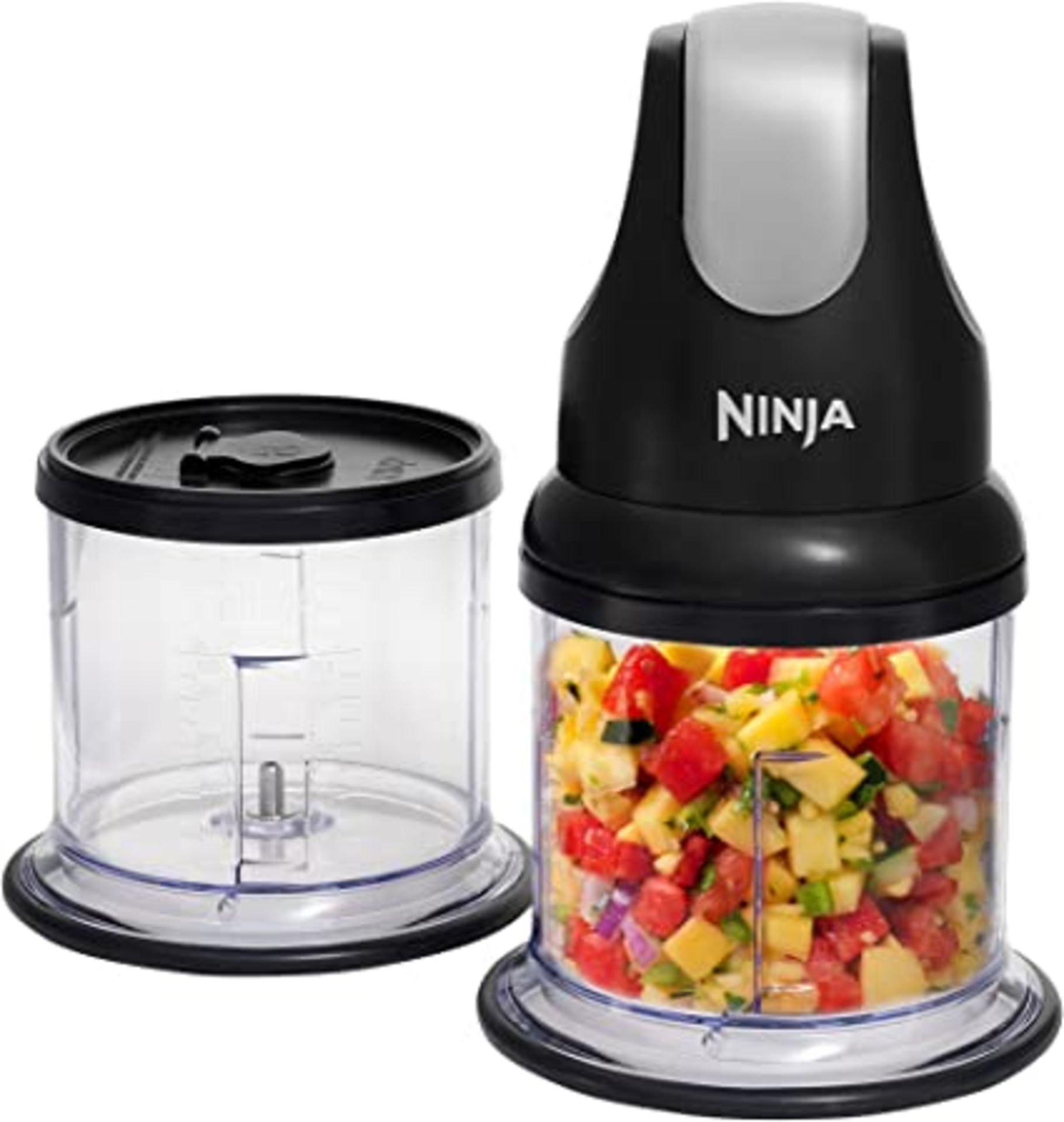 RRP-£26 Ninja Professional Chopper [NJ1002UKBK] Stackable, 200W, Black