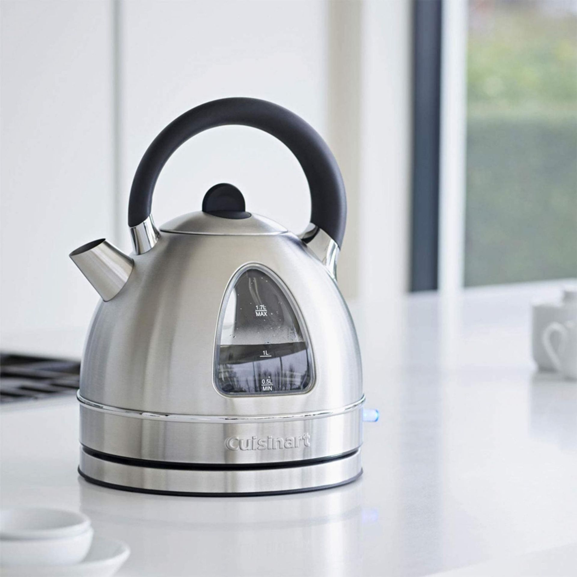 RRP-£90 Cuisinart Traditional Kettle | 1.7L Capacity | Stainless Steel | CTK17U