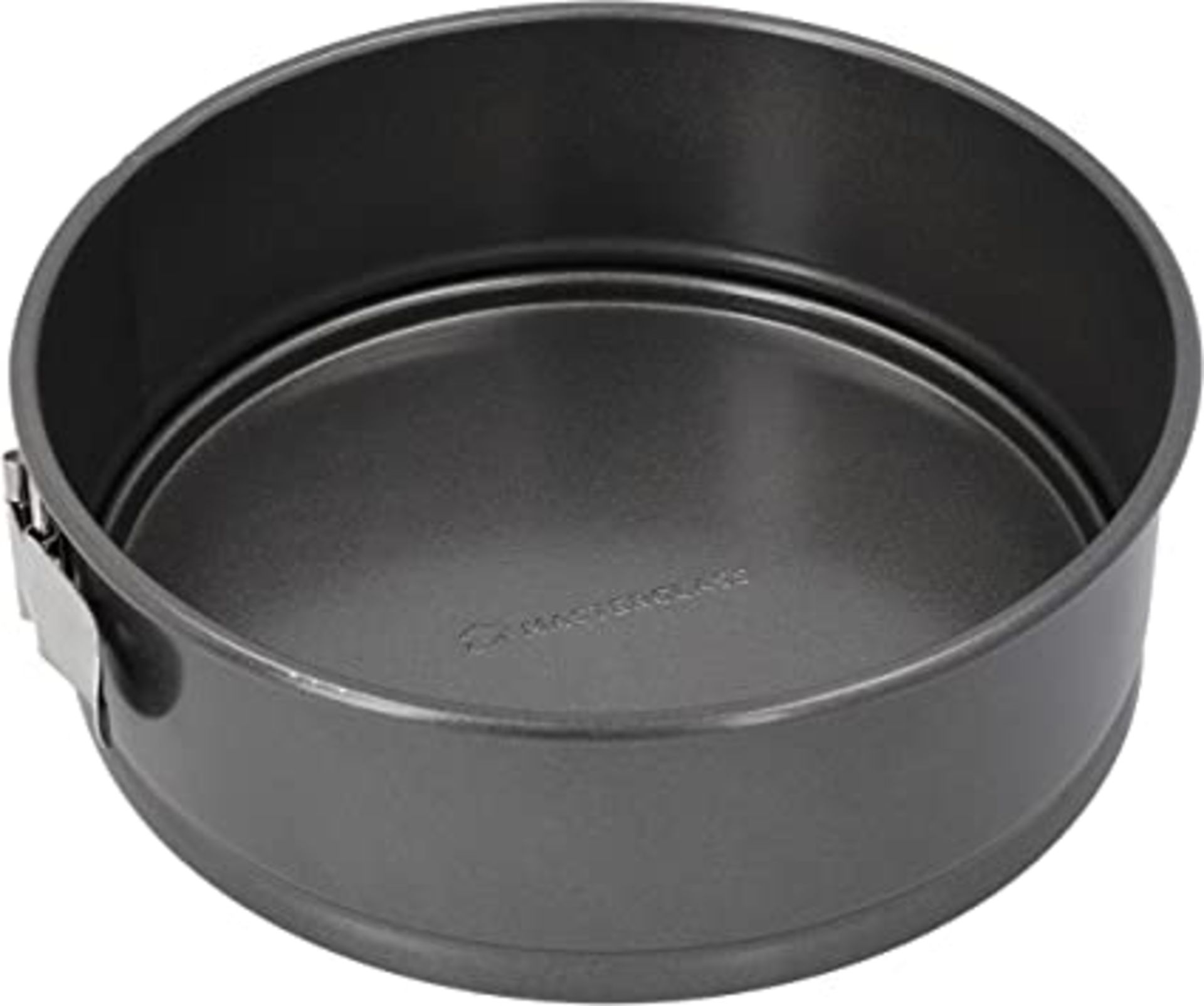 RRP-£13 MasterClass 20 cm Springform Cake Tin with Loose Base, Non Stick, Robust 1 mm Carbon Steel,