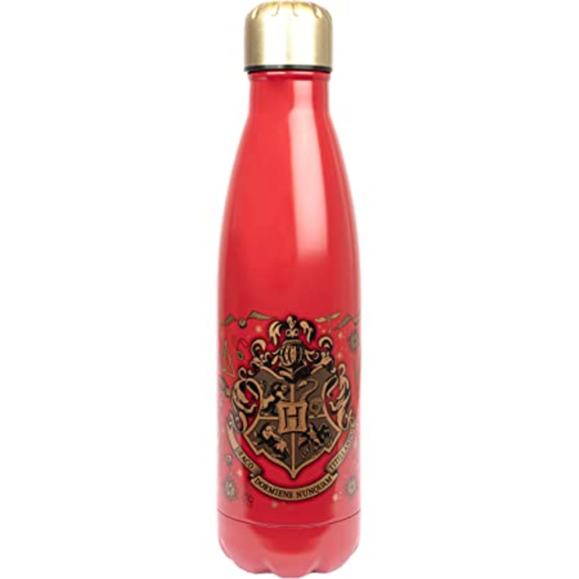 RRP-£33 Harry Potter Stainless Steel Water Bottle Grey Insulated Metal Flask Drinking Bottles 500ml