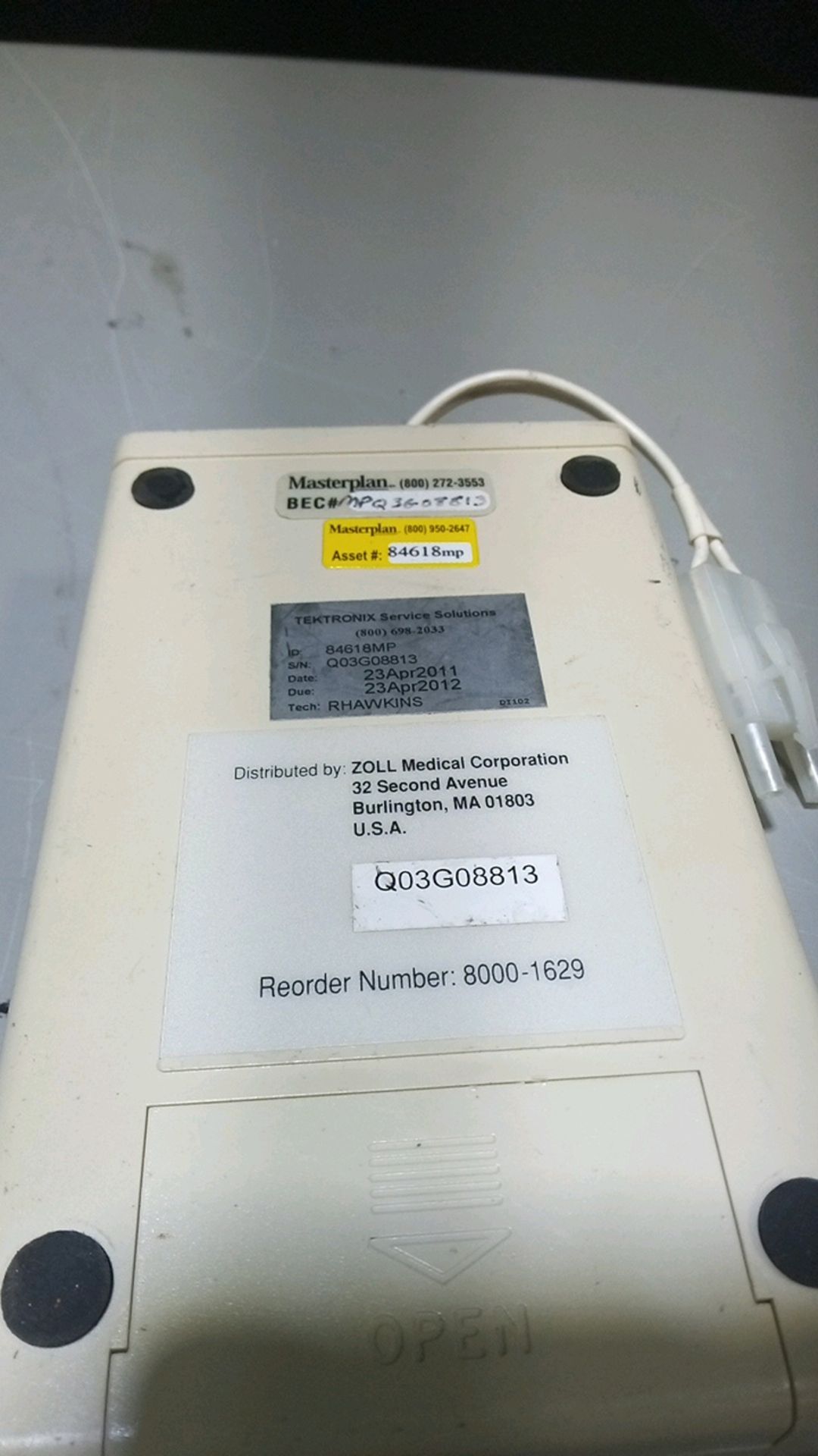 ZOLL 8000-1629 ECG SIMULATOR - Image 2 of 2