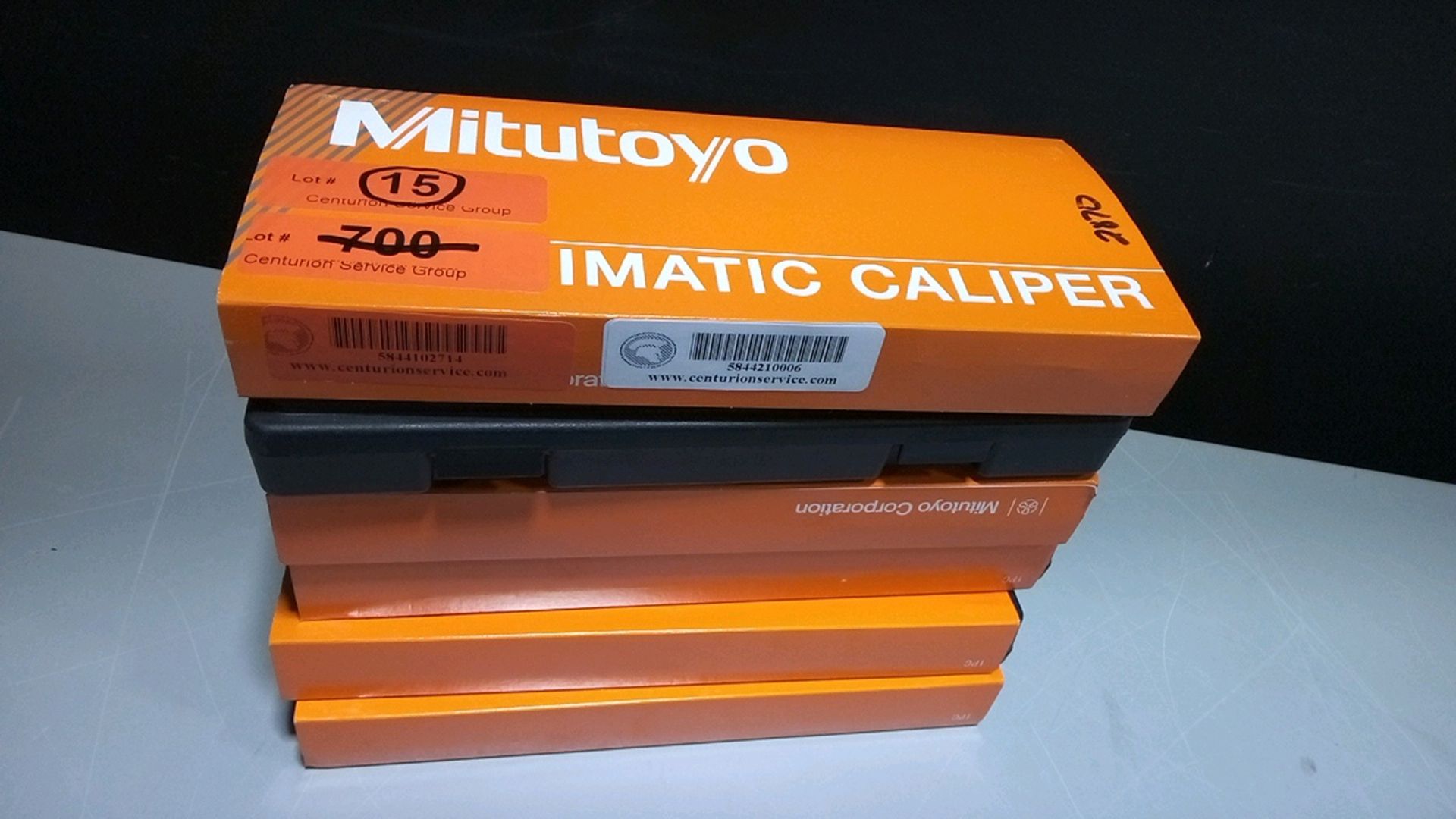 MITUTOYO CD-6ASX LOT OF 6 DIGITAL CALIPERS