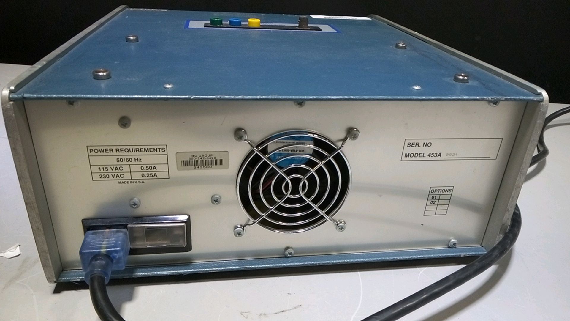 DYNATECH NEVADA 453A ELECTROSURGICAL ANALYZER - Image 3 of 3