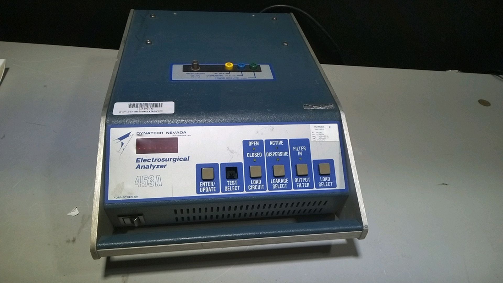 DYNATECH NEVADA 453A ELECTROSURGICAL ANALYZER