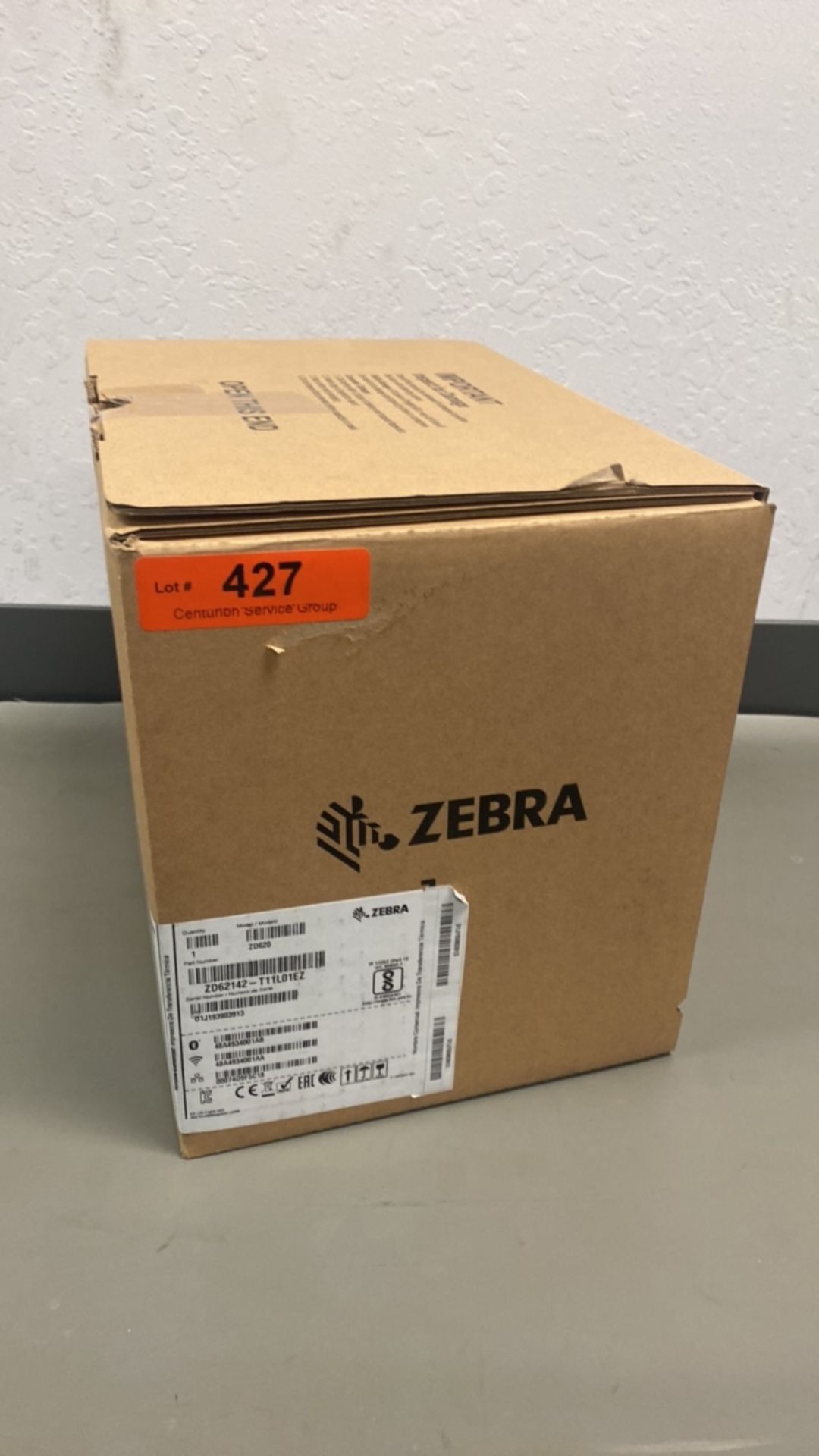 ZEBRA ZD620 LABEL PRINTER (NEW IN BOX) QTY: 1