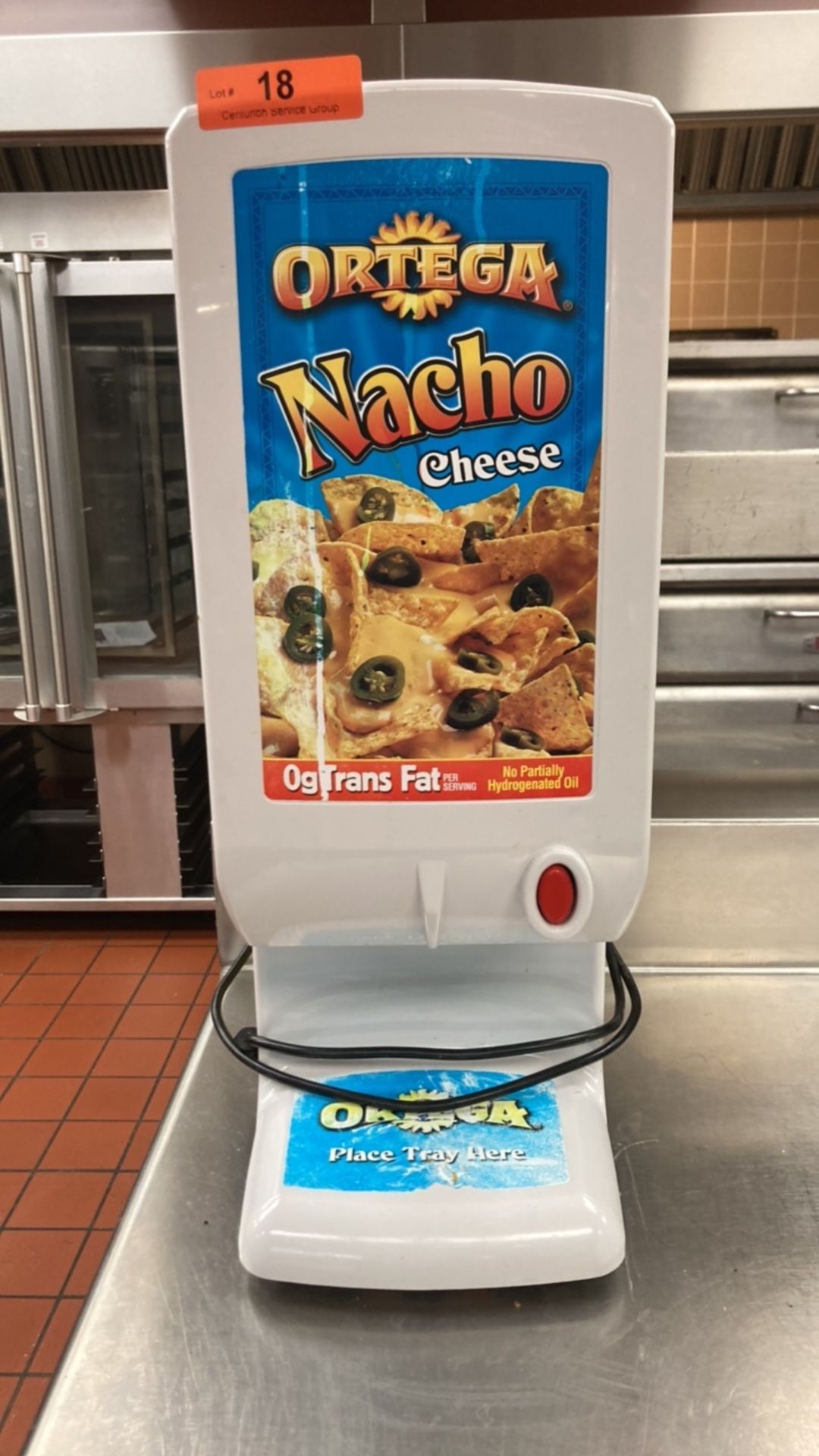 ORTEGA SIERRA NACHO CHEESE DISPENSER