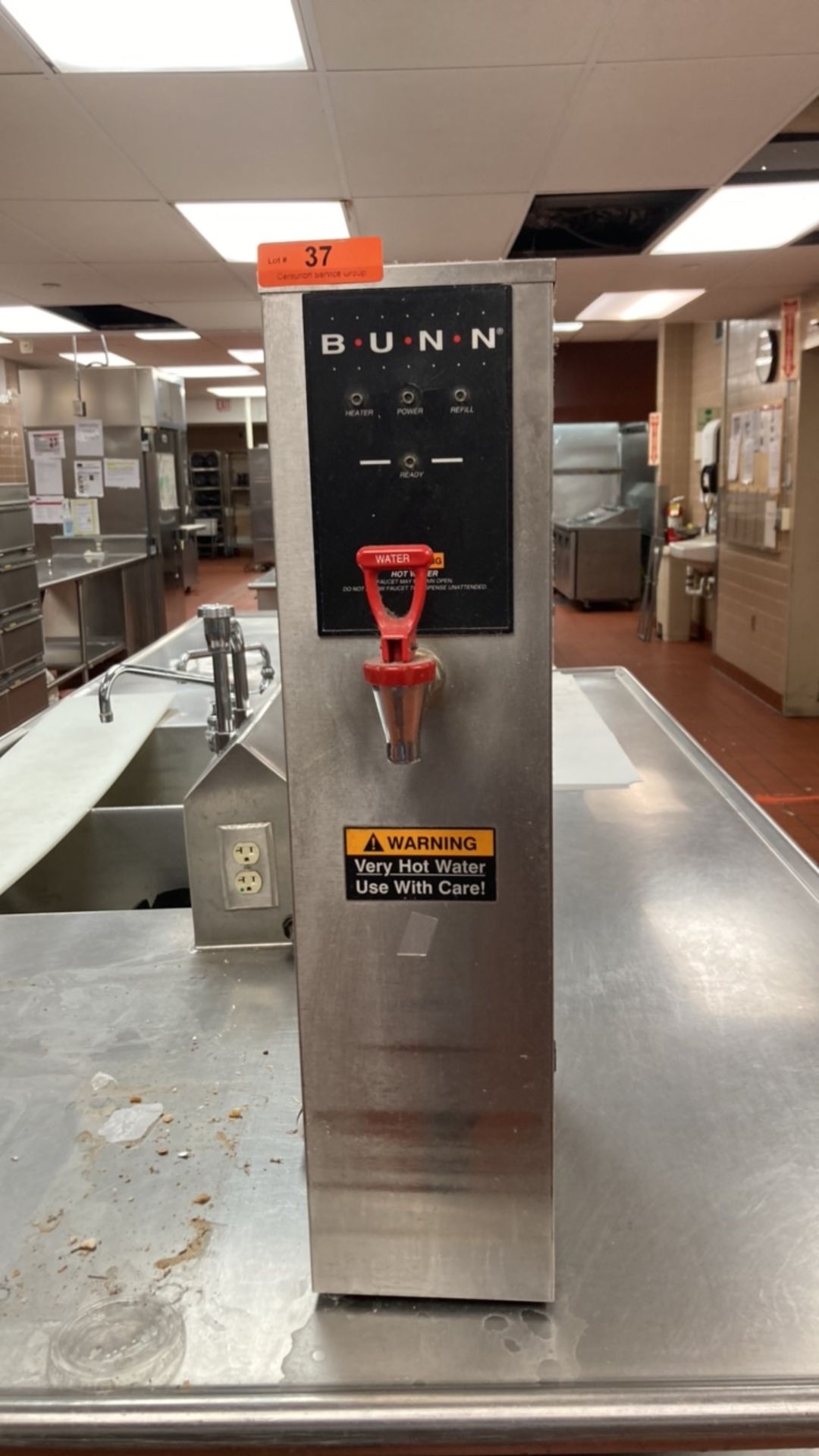 BUNN H5X-18-120, 212F HOT WATER DISPENSER