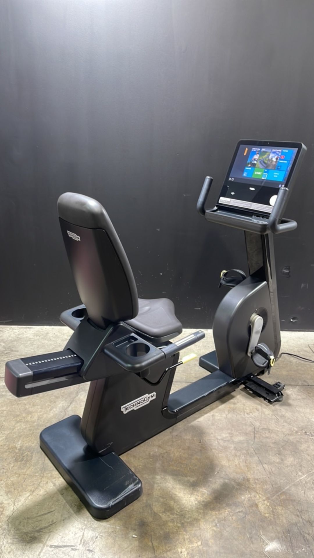 TECHNOGYM EXERCISE BIKE WITH TOUCH SCREEN MONITOR - Image 2 of 4
