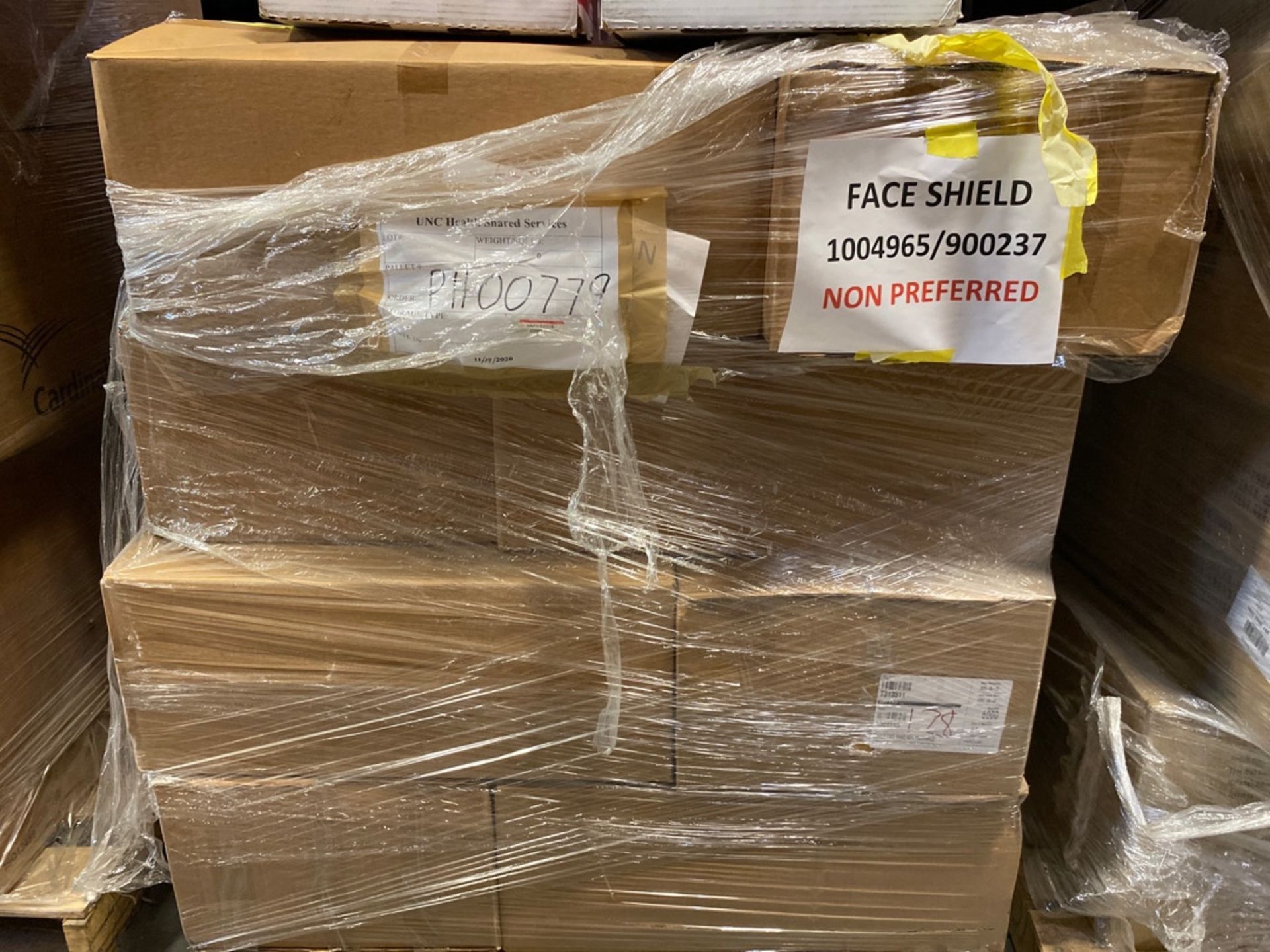 PRENT 27951 FACE SHIELDS QTY:1000 PIECES PER PALLET - Image 2 of 2