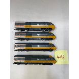 Hornby class 43 HST x 4. Intercity executive livery. 2 x power car, 2 x dummy Condition 4 Photo 406