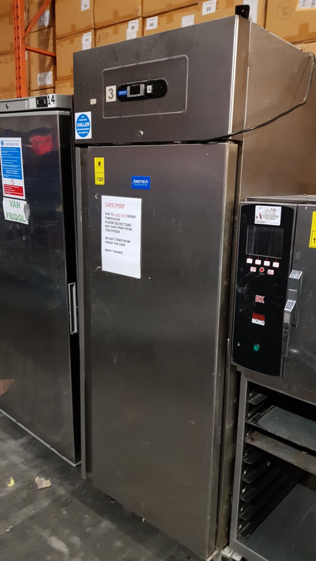 ARTICA STAINLESS STEEL CHILLER CABINET
