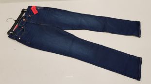 9 X BRAND NEW SPANX KIRBY 5 HIGH RISE STRAIGHT JEANS, SIZE 30 (UK 16) - (ORIG RRP $128 - TOTAL $