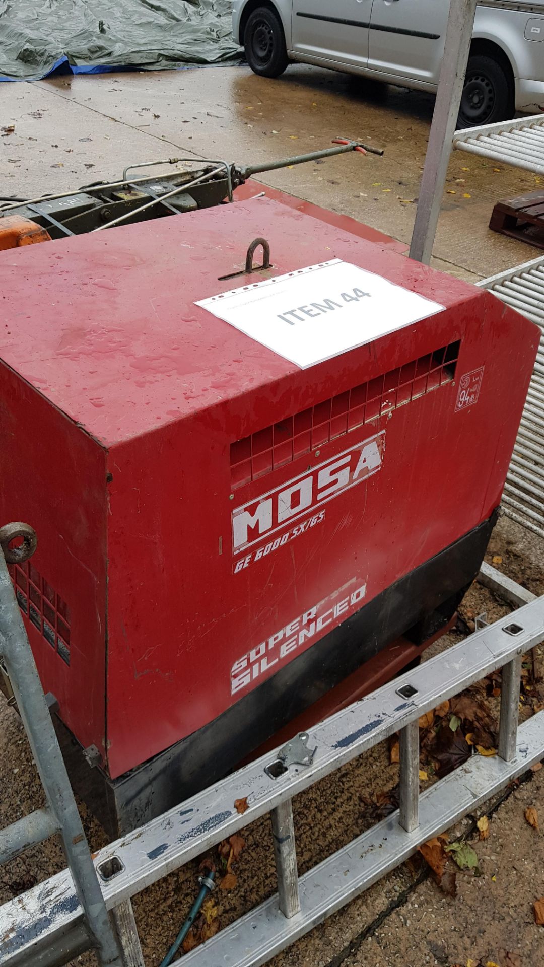 MOSA SUPER SILENCED GE6000XX-GS GENERATOR