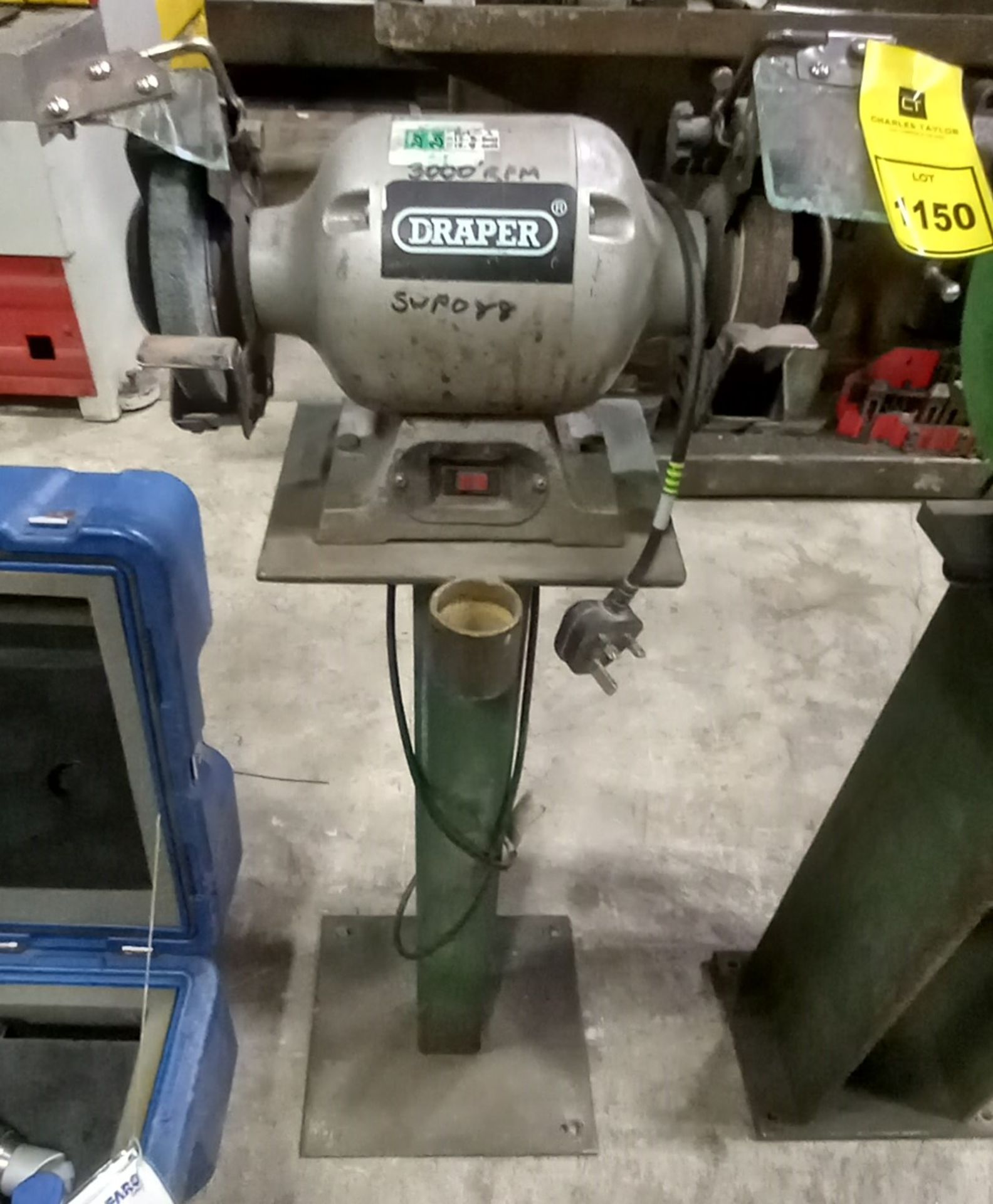 DRAPER TWIN HEADED TOOL GRINDER