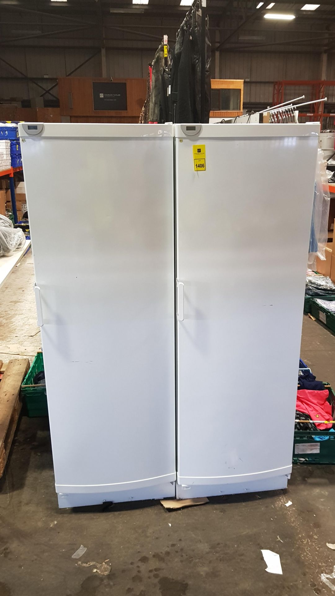 VESTFROST CHILLER TYPE CFKS 471-WHITE & VESTFROST FREEZER CFS 344-WHITE