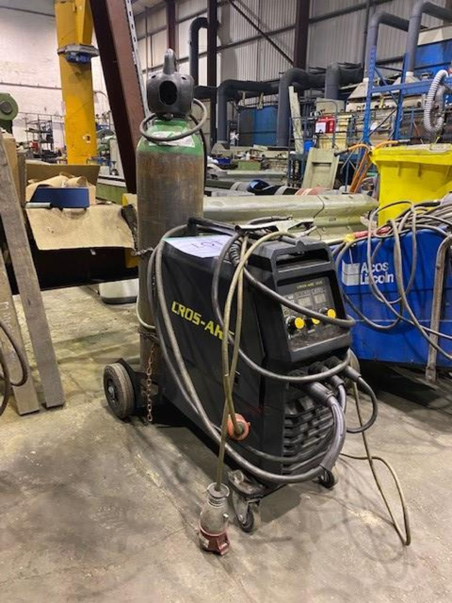 CROS-ARC 323C INVERTER MIG WELDER 415V 3PHASE INPUT FORCED AIR COOLING WITH THERMAL OVERLOAD - Image 2 of 2