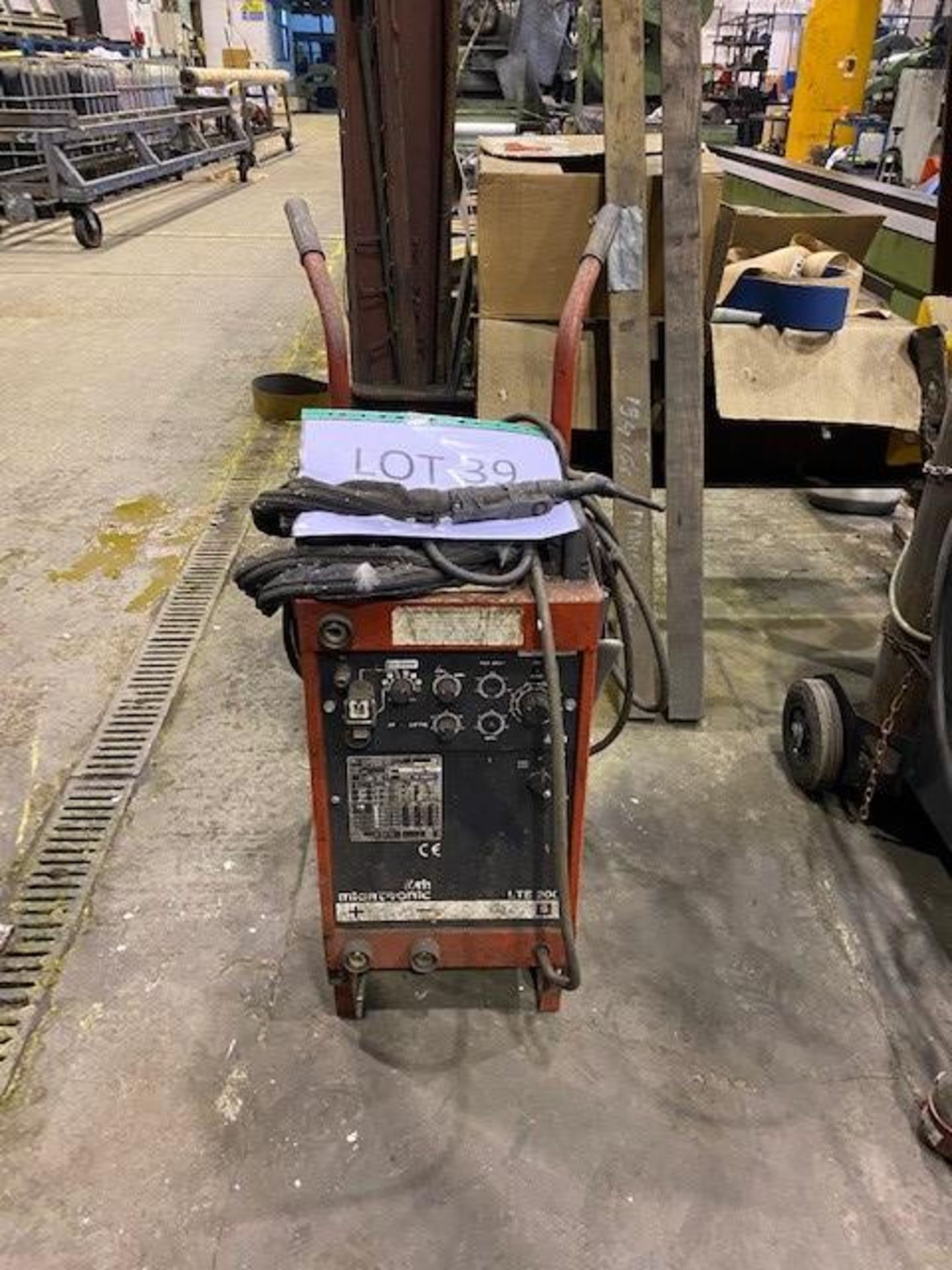 MIGATRONIC LTE 200 MOBILE TIG WELDER