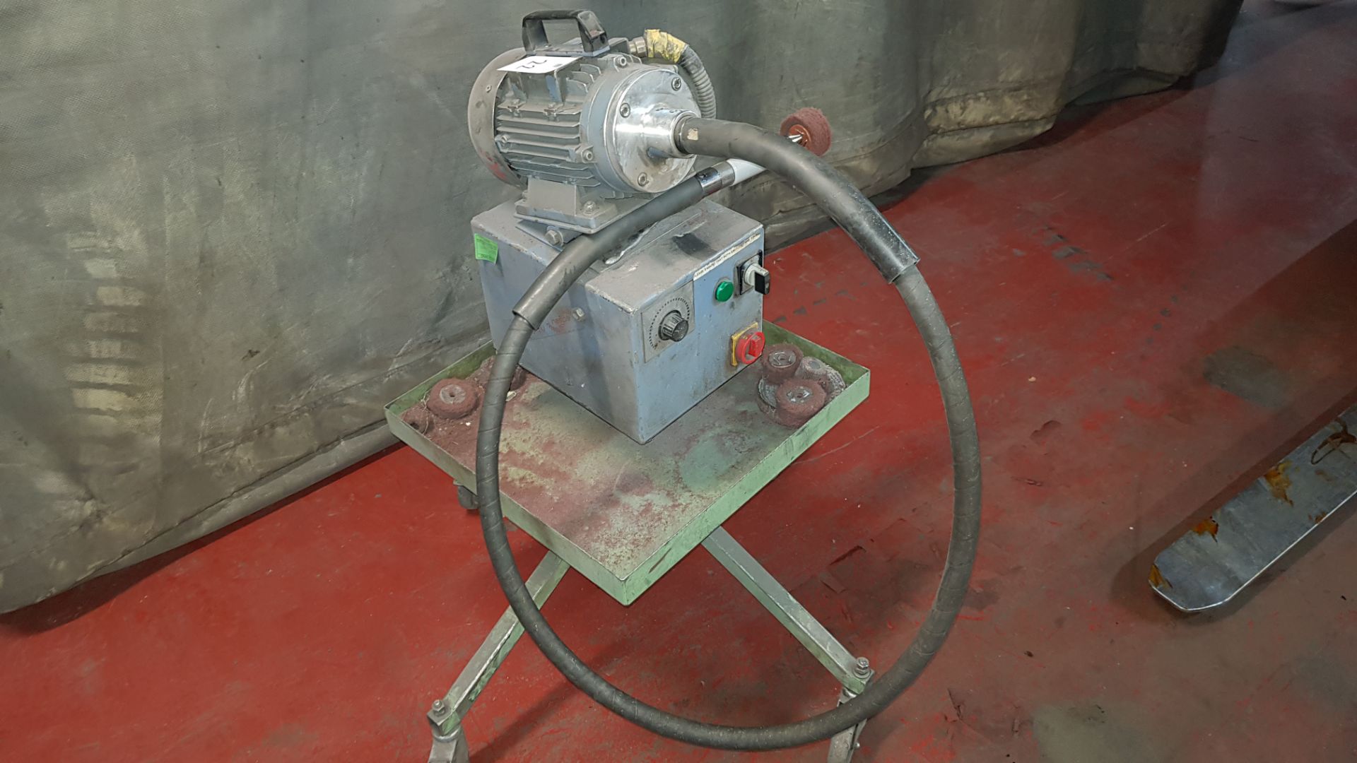 HASPA SMU 540 FLEXI DRIVE POLISHER WITH TROLLEY