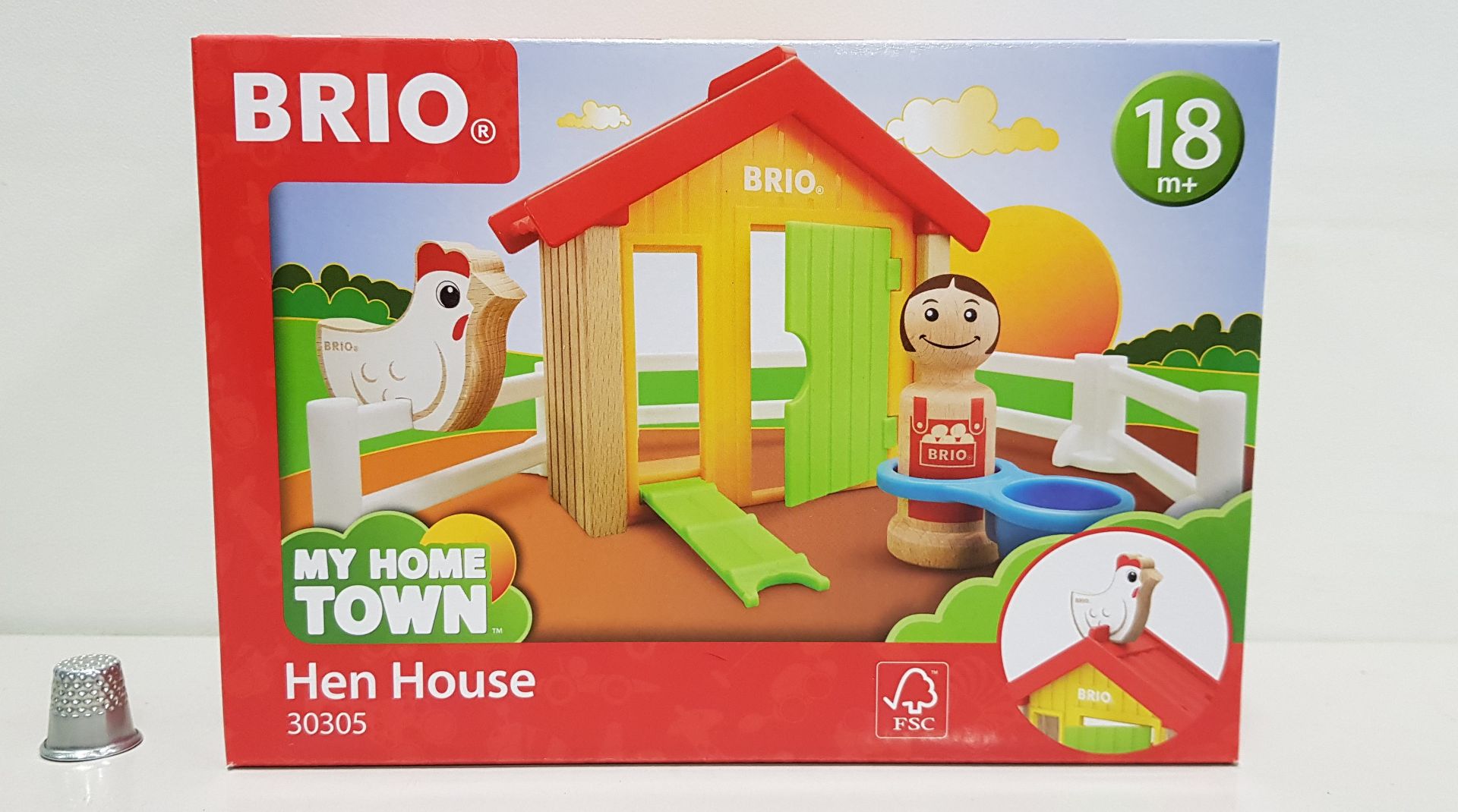 36 X BRAND NEW BRIO MY HOME TOWN HEN HOUSE - IN 6 OUTER CARTONS