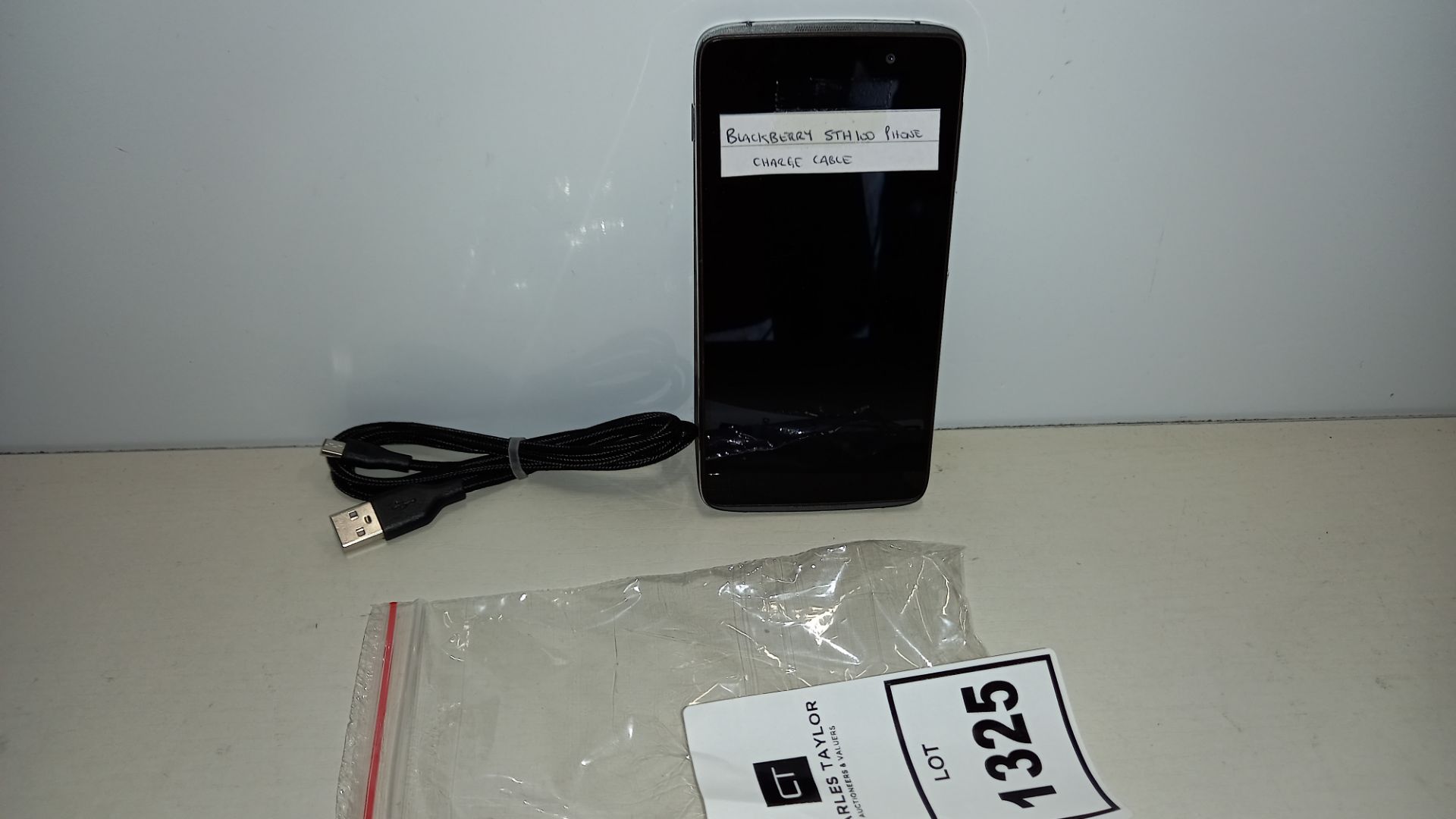 BLACKBERRY STH100 PHONE - WITH CHARGING CABLE