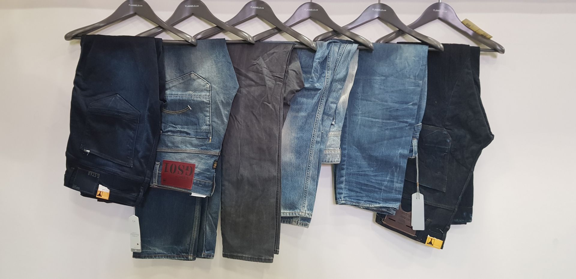 6 X BRAND NEW G-STAR RAW JEANS IN VARIOUS COLOURS (SIZE30)