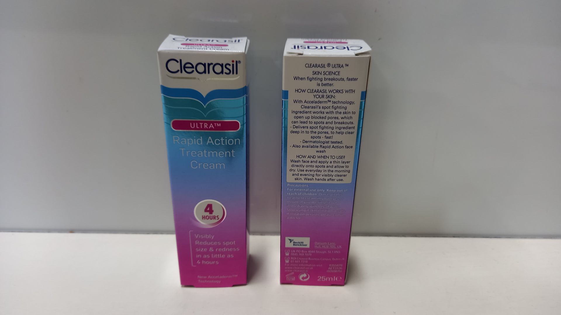 25 X BRAND NEW CLEARASIL ULTRA RAPID ACTION TREATMENT CREAM (25ML) - PICK LOOSE