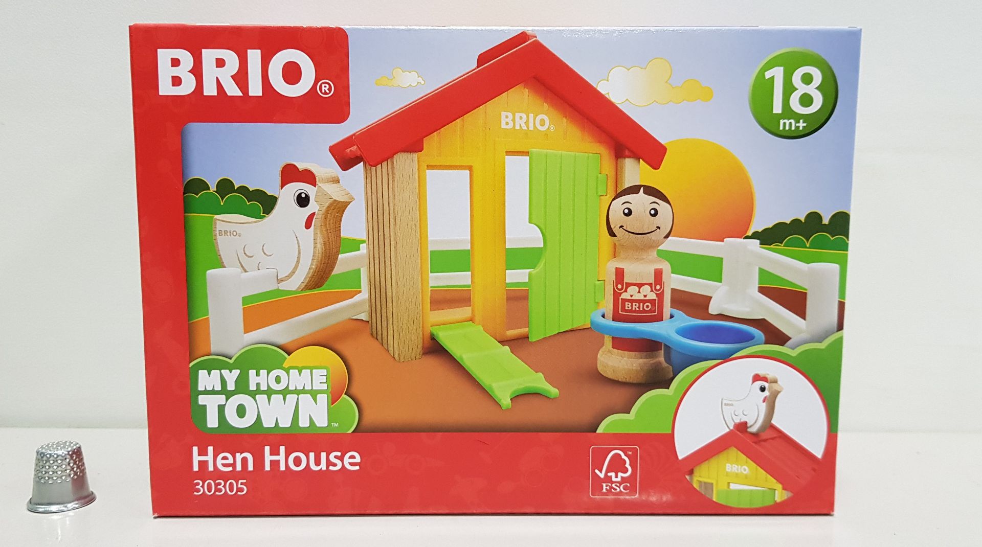 36 X BRAND NEW BRIO MY HOME TOWN HEN HOUSE - IN 6 CARTONS