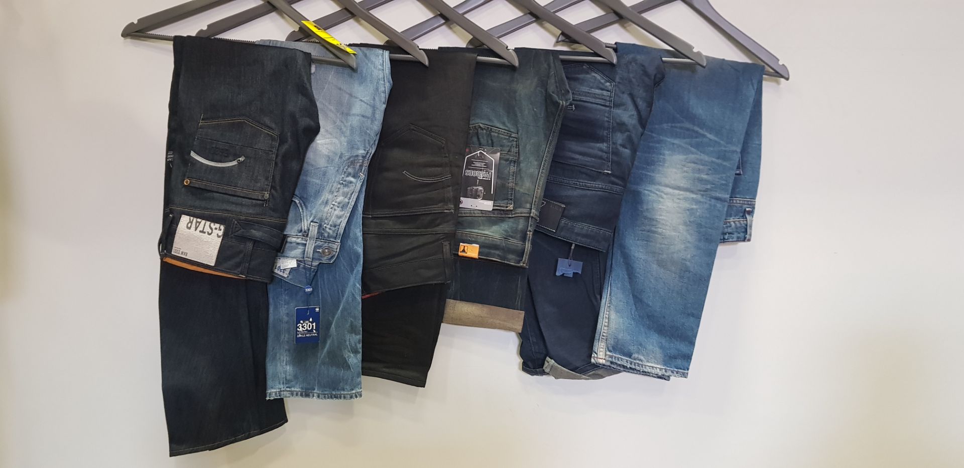 6 X BRAND NEW G-STAR RAW JEANS IN VARIOUS COLOURS (SIZE 27)