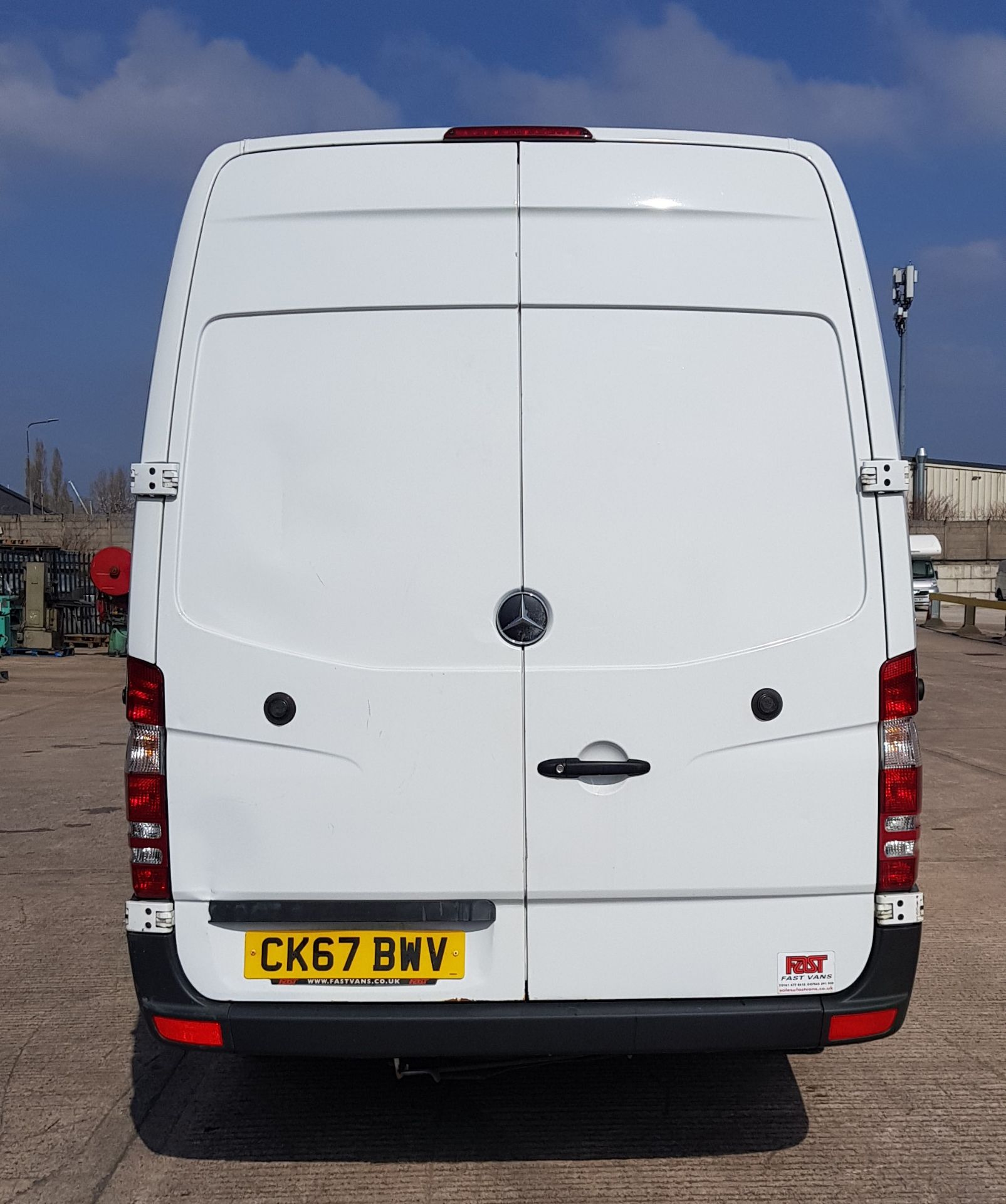 WHITE MERCEDES SPRINTER. ( DIESEL ) Reg : CK67 BWV, Mileage : 94,949 Details: FIRST REGISTERED 30/ - Image 8 of 17