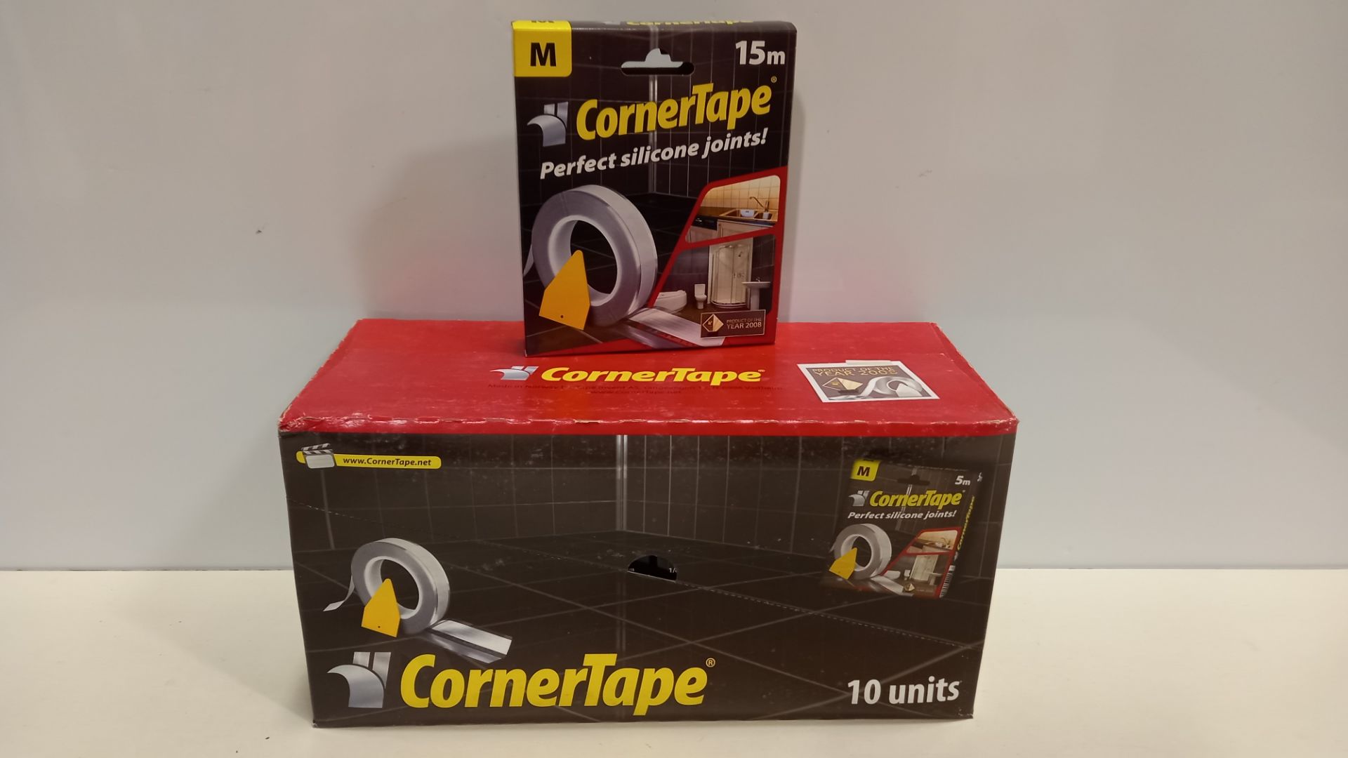 170 X BRAND NEW ROLLS OF 15M CORNER TAPE - IN 17 BOXES