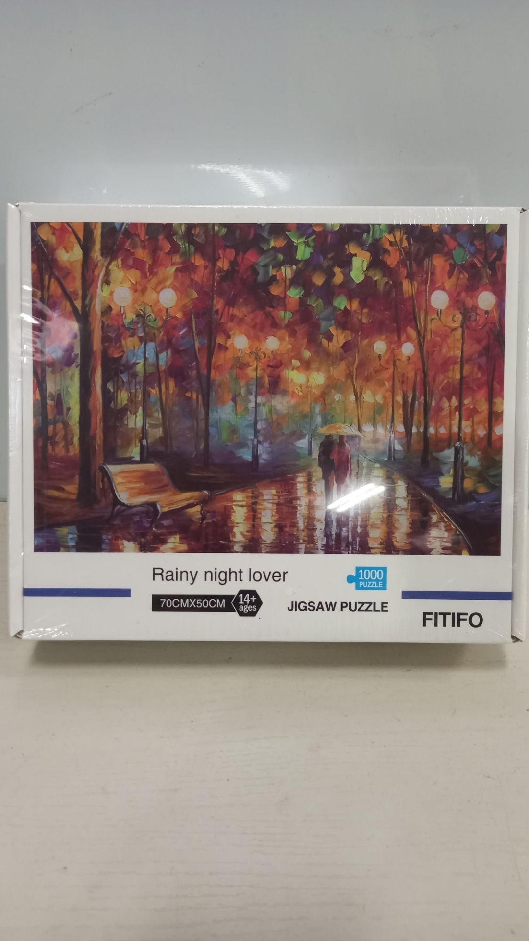 64 X BRAND NEW RAINY NIGHT LOVER JIGSAW PUZZLE ( 1000 PIECE) -70CM X 50CM PICK LOOSE ON SHELF