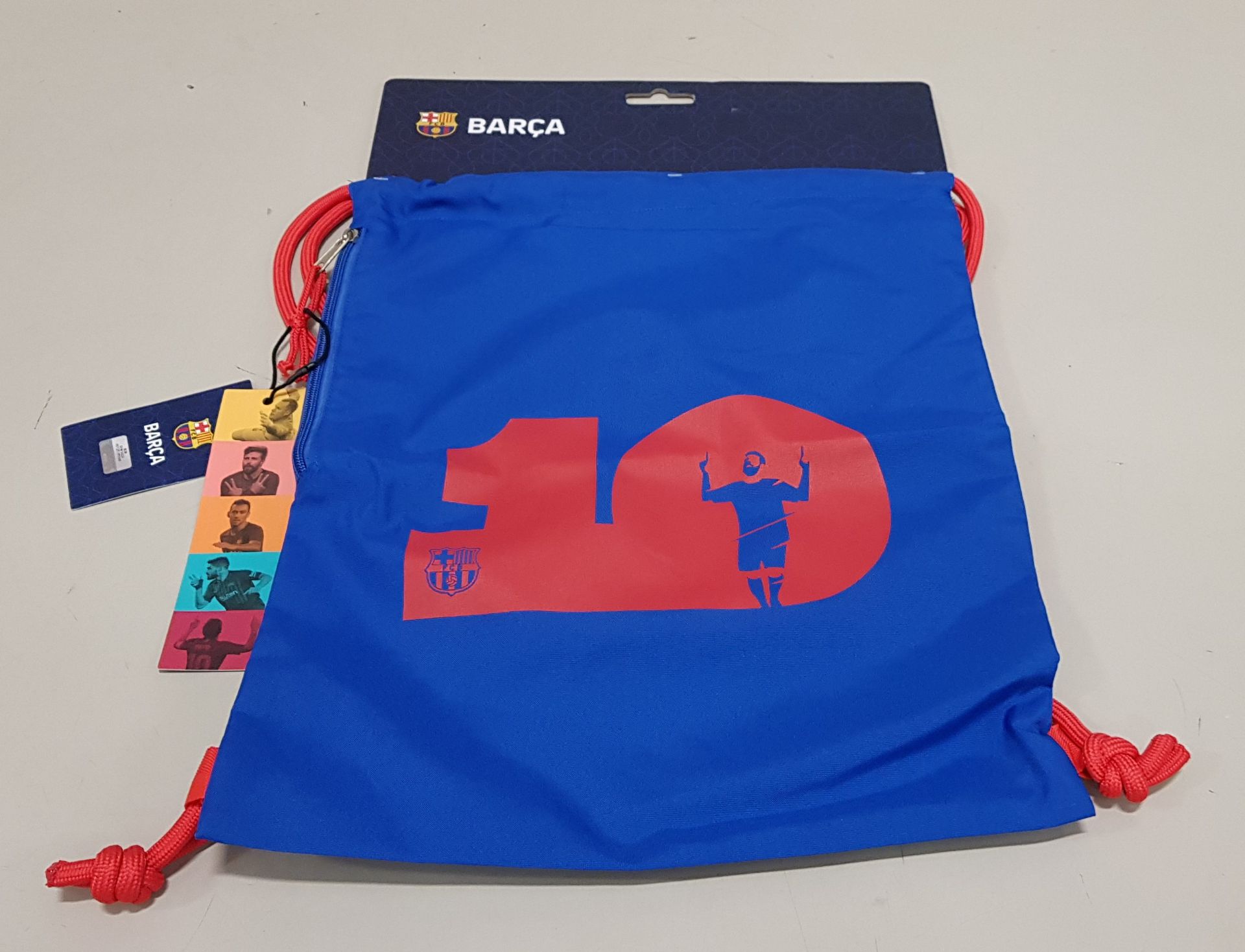 24 X BRAND NEW OFFICIAL FC BARCELONA GYM SACKS