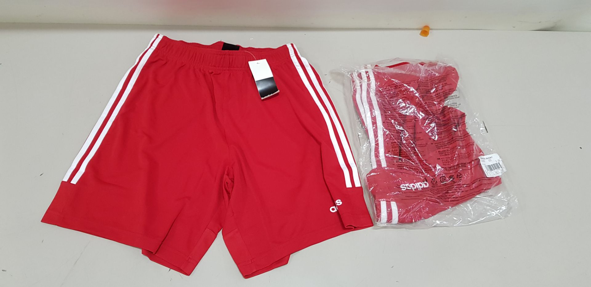 17 X BRAND NEW ADIDAS SERENO RED SHORTS SIZE 2XL