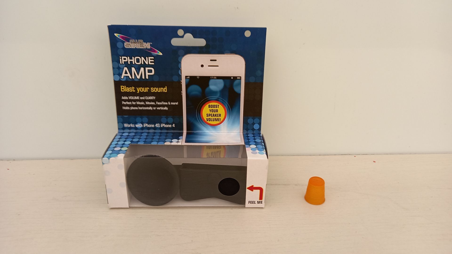 240 X BRAND NEW CLUB SIREN IPHONE AMP ( FLEXABLE WASHABLE SILICONE ) WORKS ON IPHONE 4S AND I