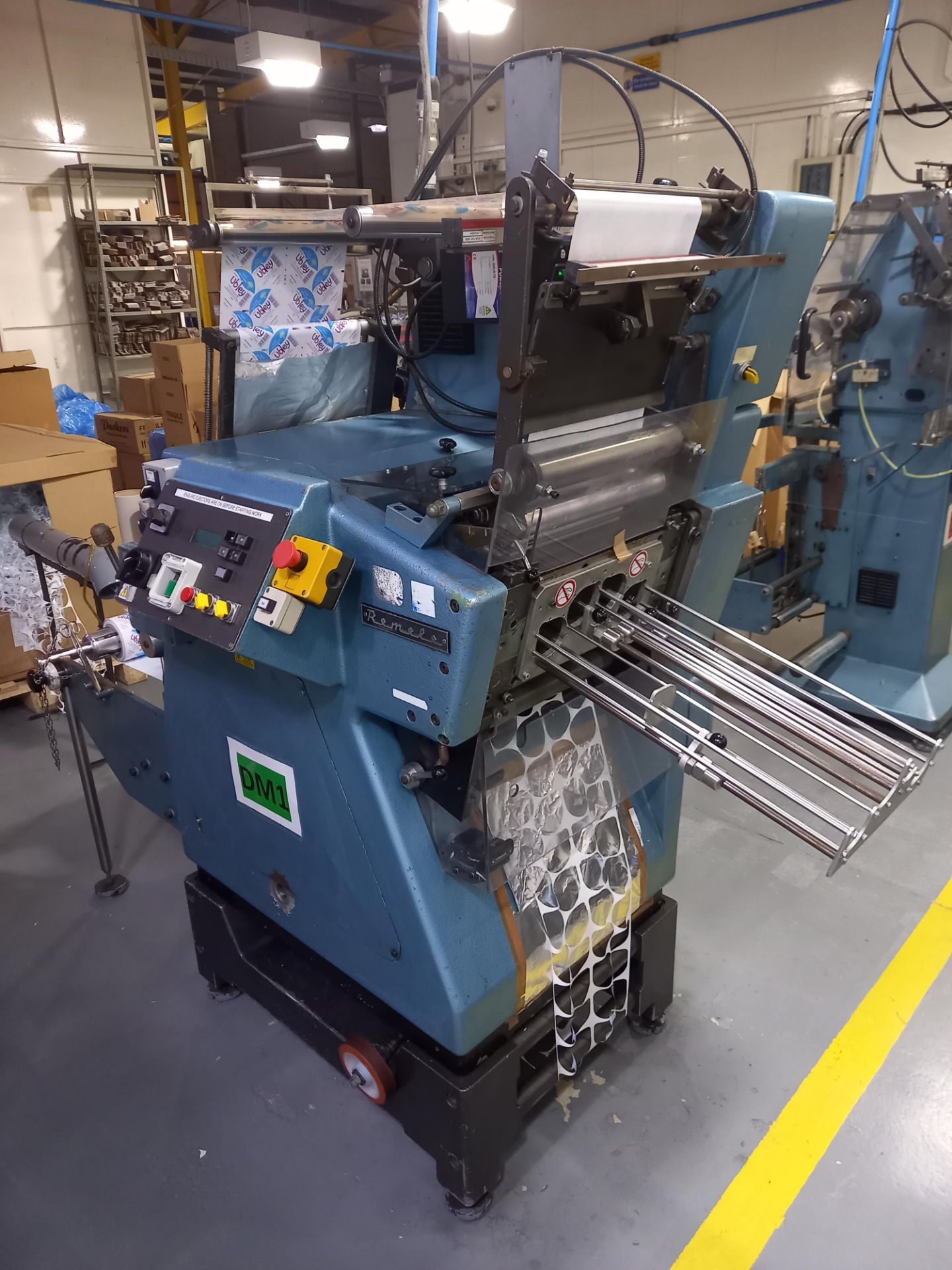 REMELE DECKEL MASTER 320 (No.1) PUNCHING MACHINE WITH CONTROL (EXCLUDES TOOLING WHICH IS AVAILABLE