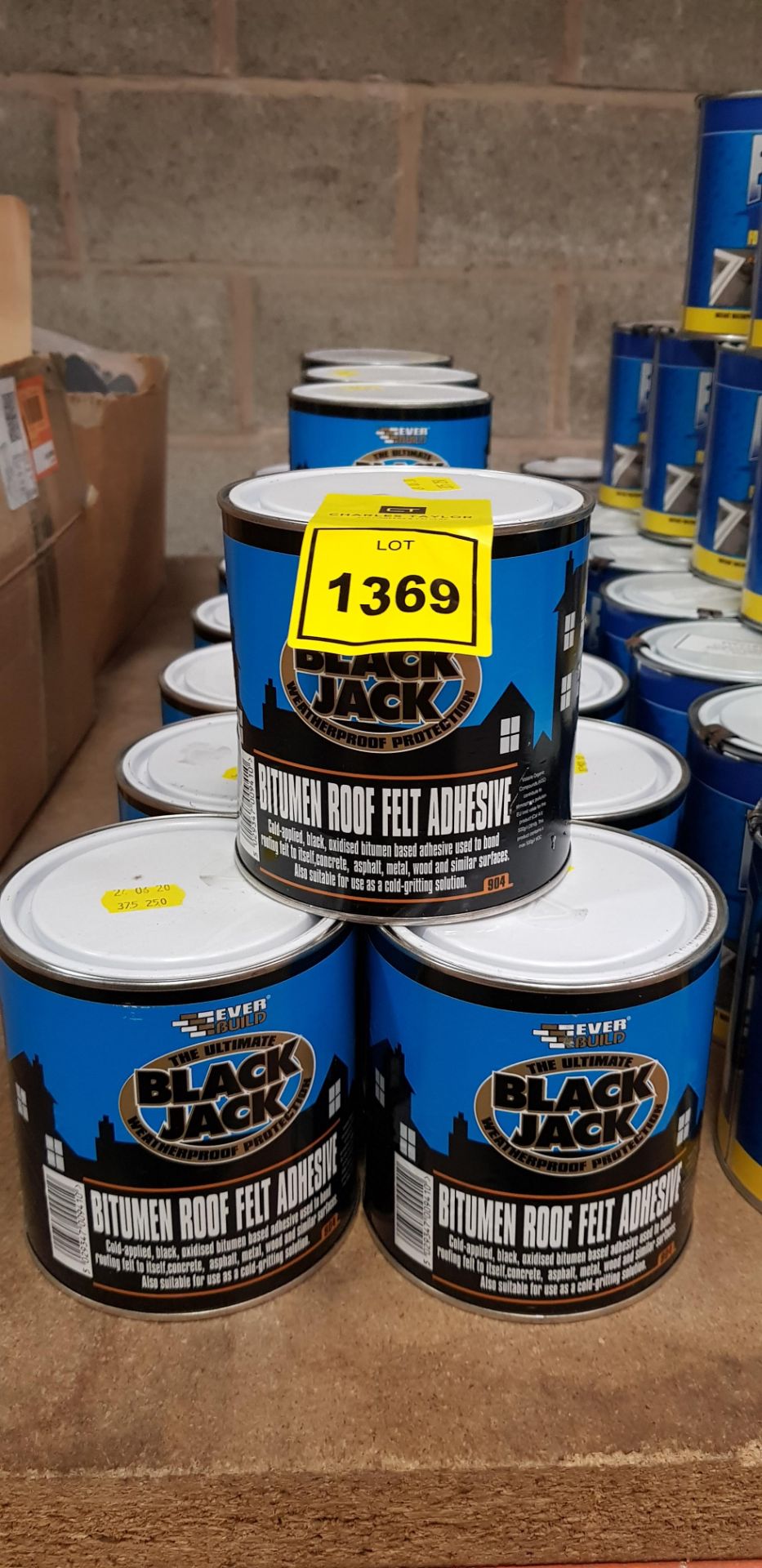 20 X BRAND NEW EVER BUILD THE ULTIMATE BLACK JACK WEATHERPROOFING PROTECTION BITUMEN ROOF FELT