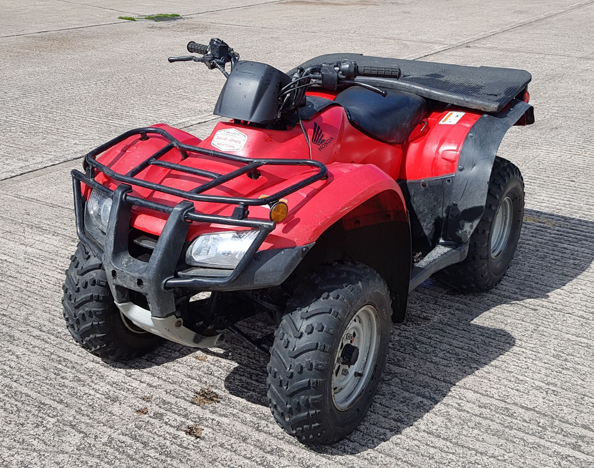 HONDA TRX250TM FOURTRAX ALL TERRAIN VEHICLE (ATV QUAD BIKE) 229CC WITH KEY, YOM :2009, MADE IN