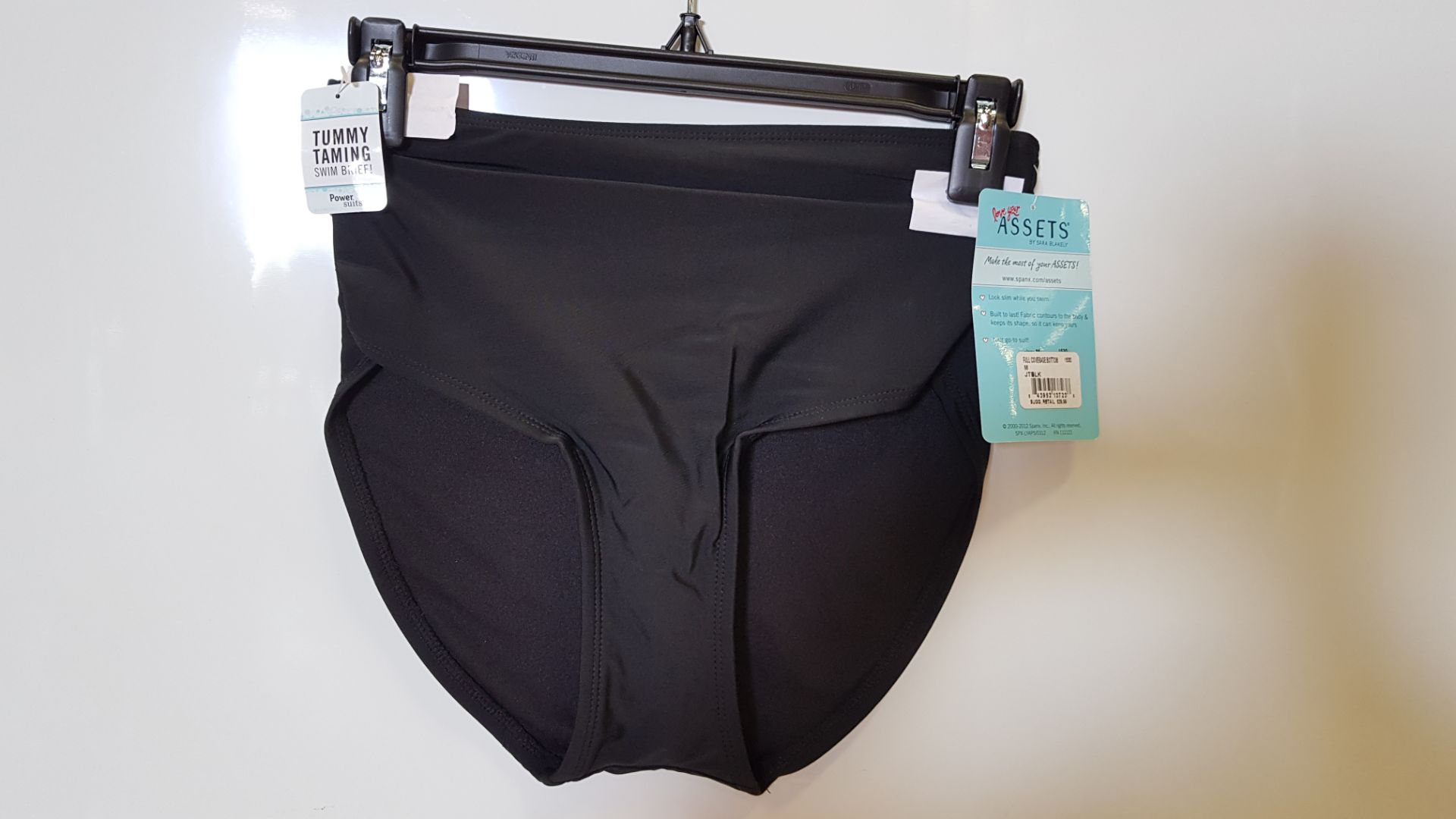 20 X BRAND NEW SPANX FULL COVERAGE BOTTOMS IN JET BLACK SIZE LARGE RRP $29.99 (TOTAL RRP £599.80)