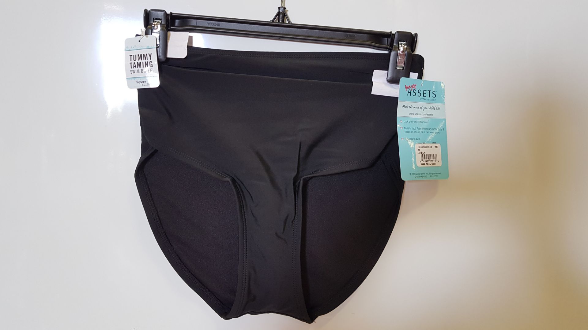 19 X BRAND NEW SPANX FULL COVERAGE BOTTOMS IN JET BLACK SIZE LARGE RRP $29.99 (TOTAL RRP £569.81)