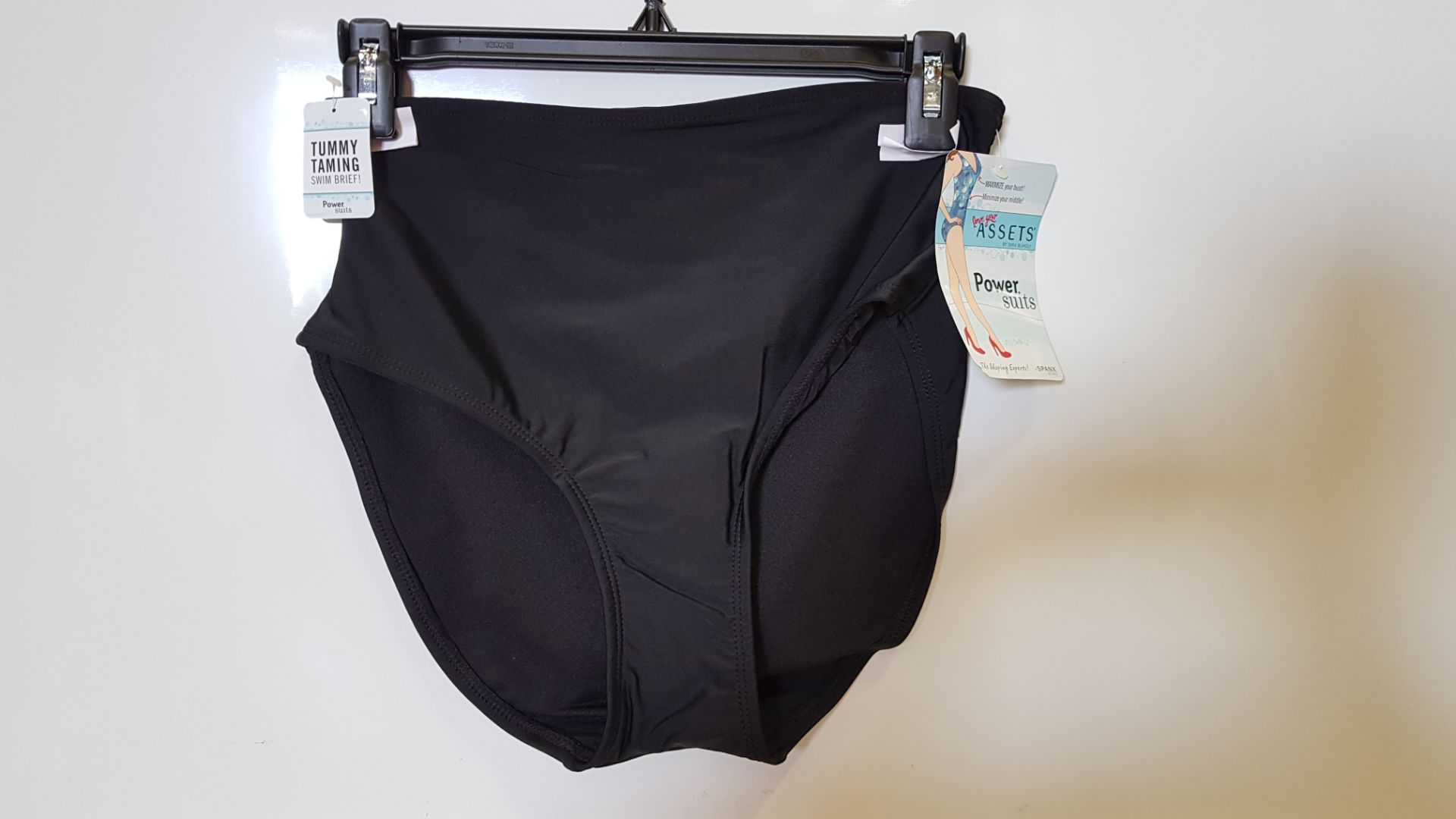 20 X BRAND NEW SPANX FULL COVERAGE BOTTOMS IN JET BLACK SIZE LARGE RRP $29.99 (TOTAL RRP £599.80)