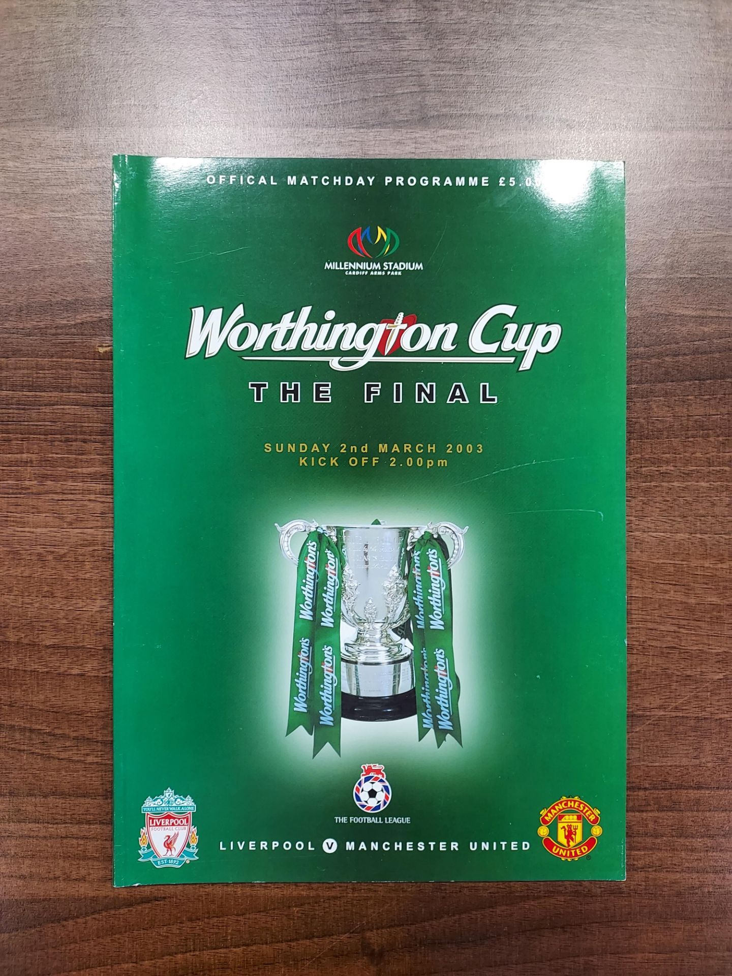 MANCHESTER UNITED VS LIVERPOOL (LC FINAL) 2002/3