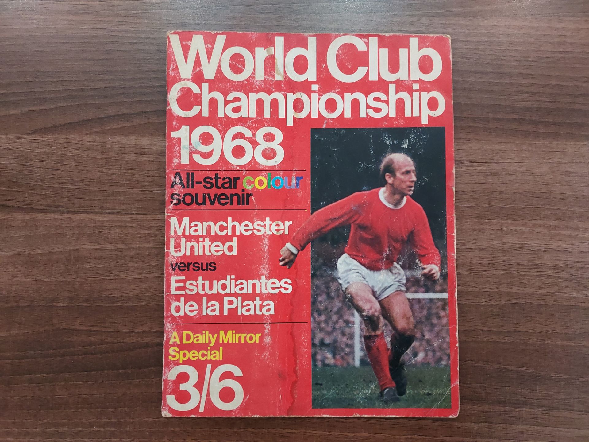 1 X WORLD CUP CHAMPIONSHIP 1968 SOUVENIR PROGRAM