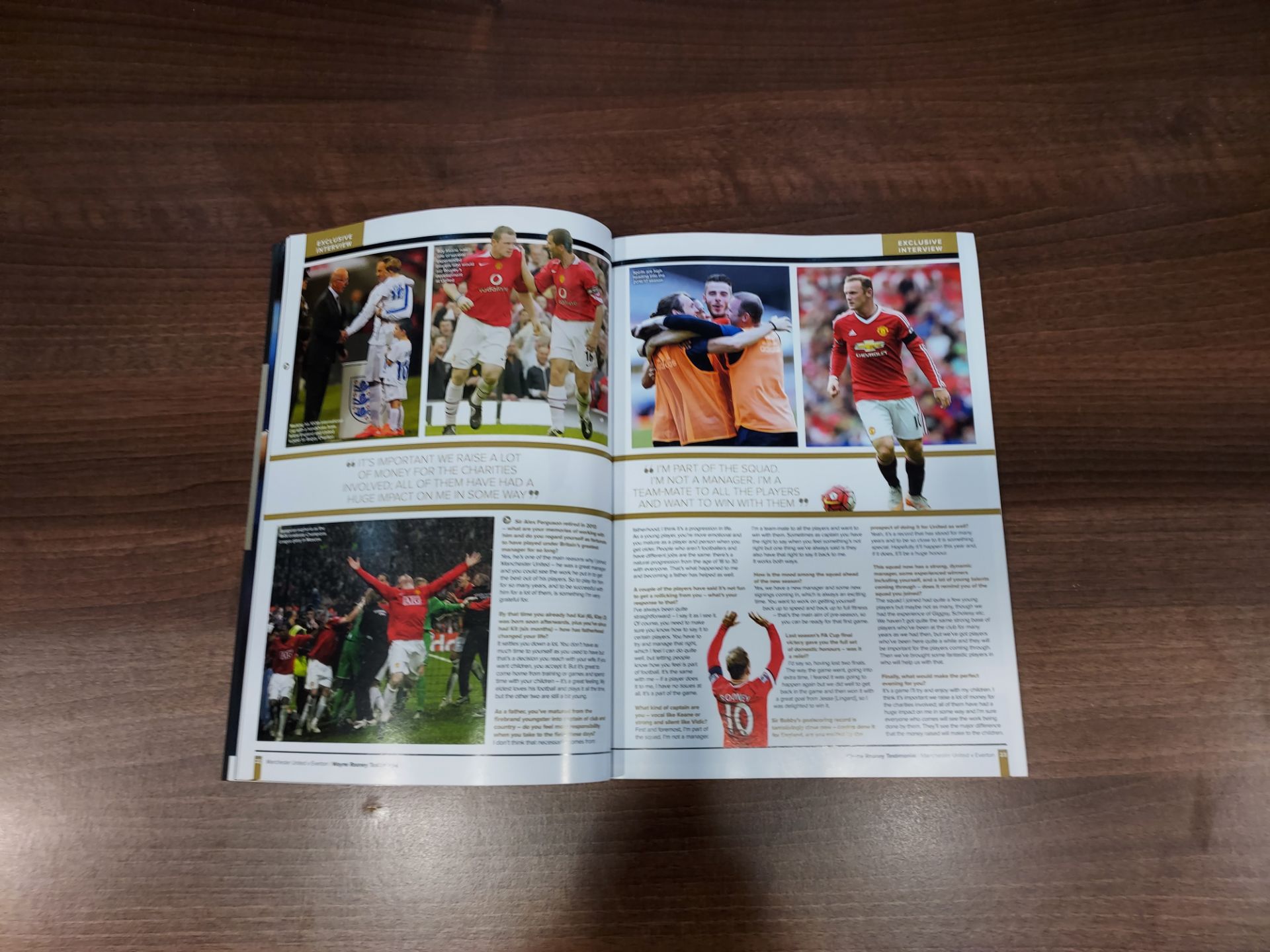 WAYNE ROONEY TESTIMONIAL PROGRAM 2016/17 - Image 2 of 2