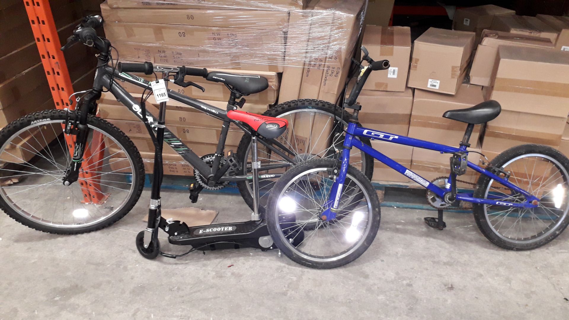 2 X BICYCLES ie. GT INTERCEPTOR 4130 CR-MO BMX , APOLLO ELANT WITH SHIMANO , AND ALSO COMES WITH 1 X