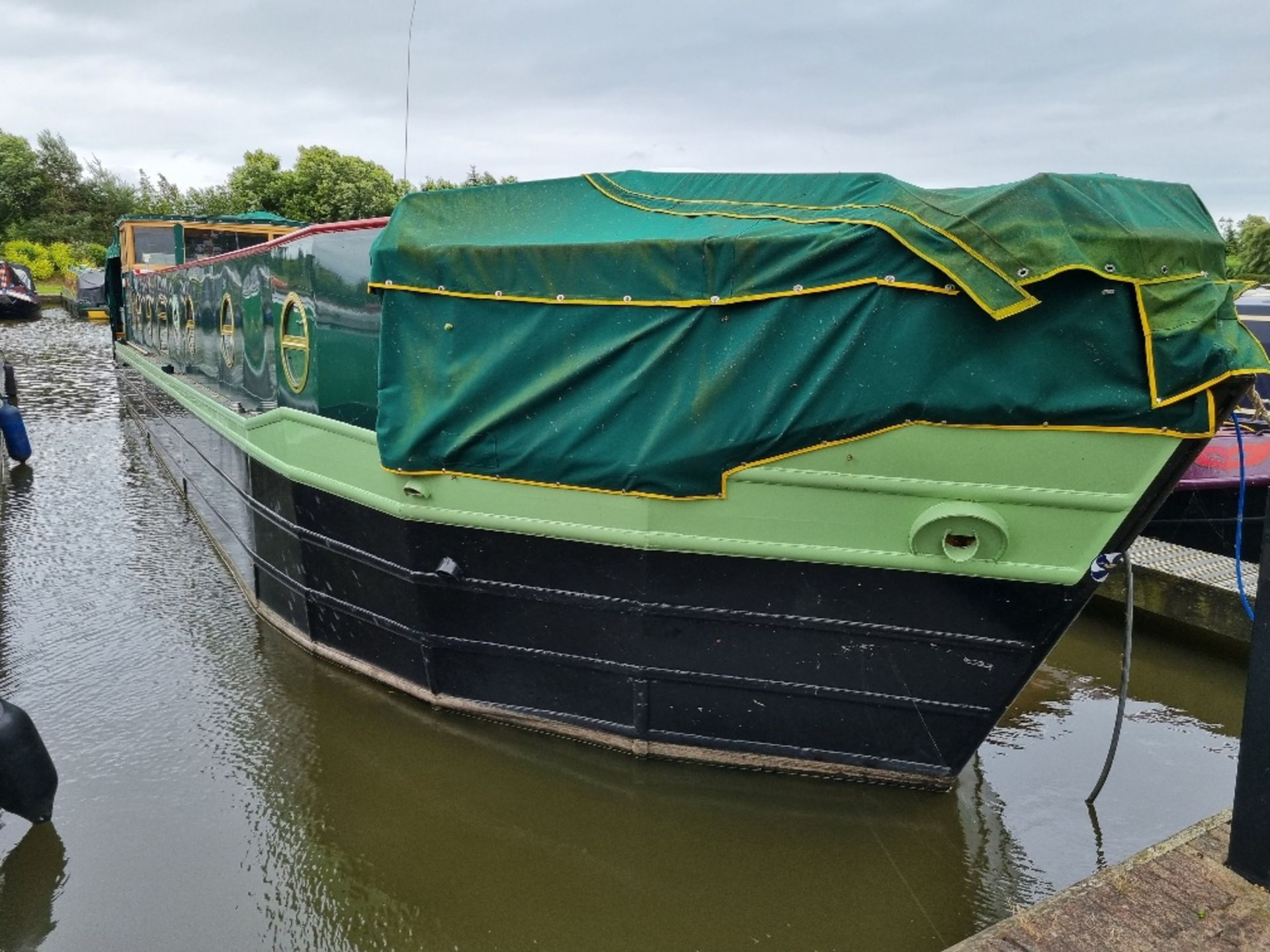 AMETHYST 55FT WIDEBEAM CANAL BOAT - Image 2 of 57