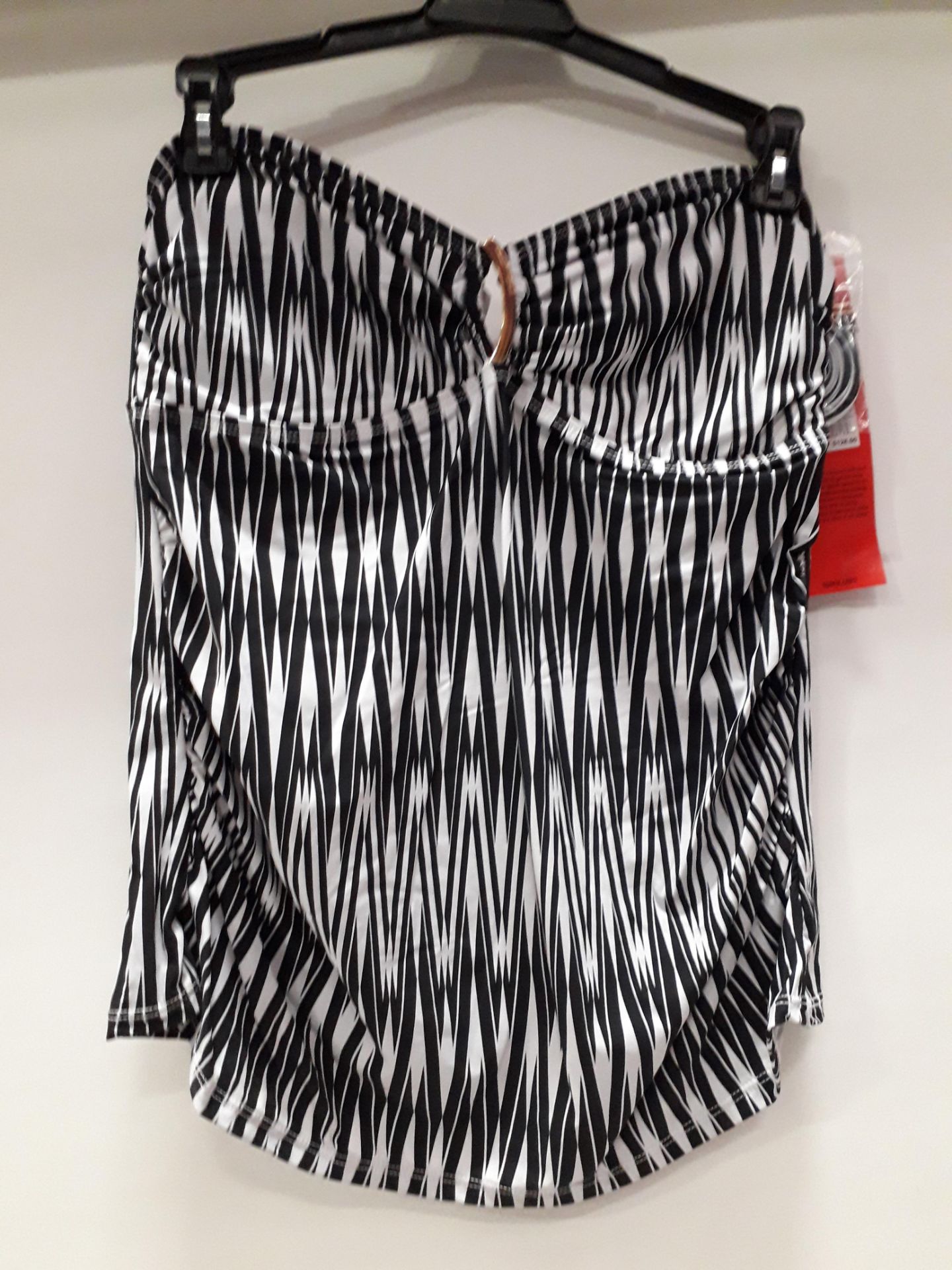 12 X BRAND NEW SPANX LOOP TANKINI IN ZIGZAG ZEBRA STYLE IN SIZE (10 ) - RRP $ 128.00 TOTAL RRP $