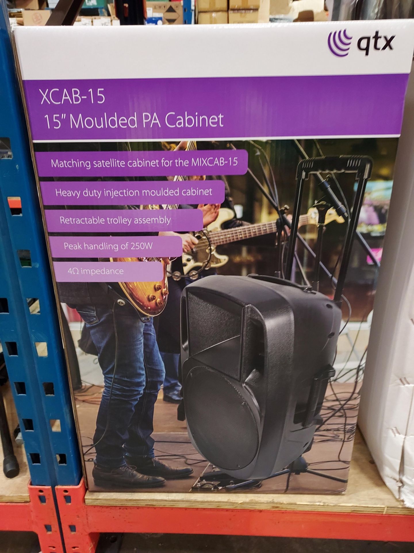 1 X BRAND NEW XCAB-15 15 MOULDED PA CABINET