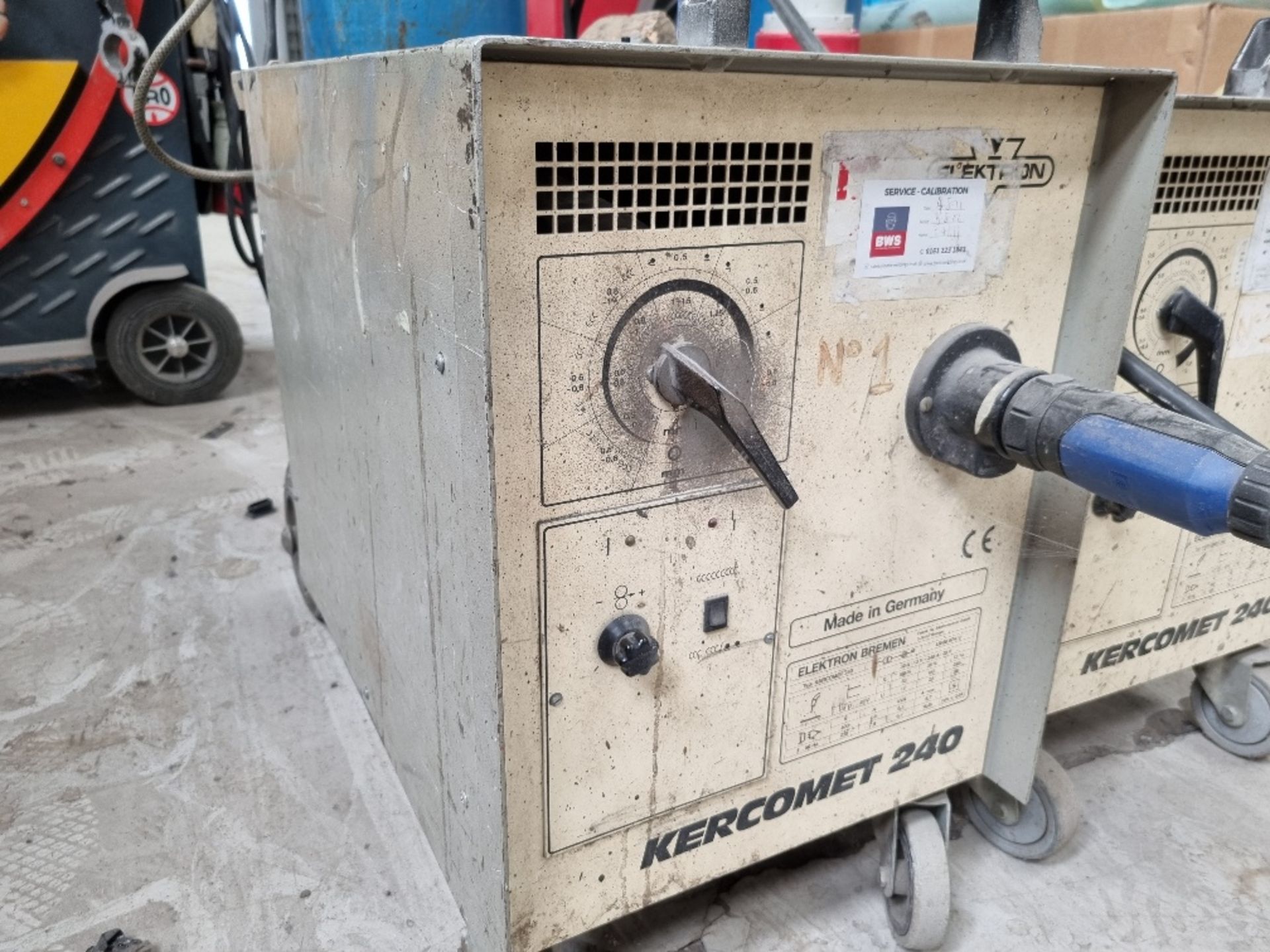 2 X ELEKTRON KERCOMET 240 MIG WELDERS