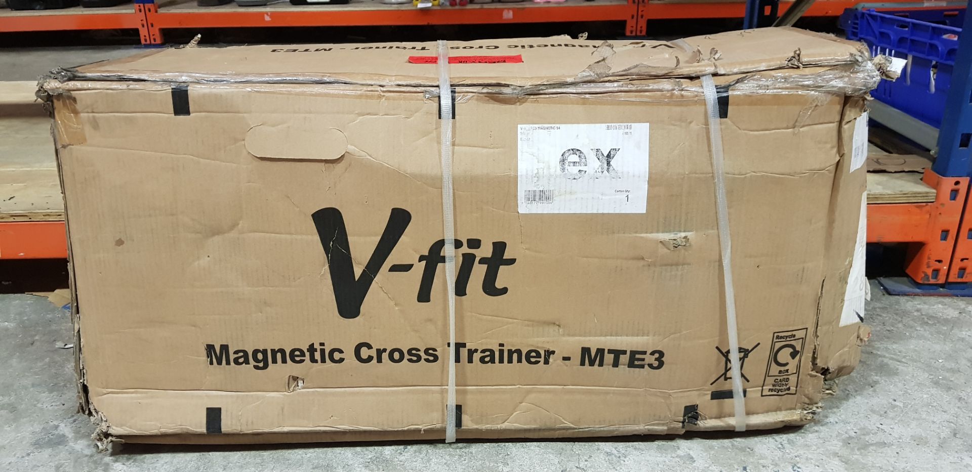 1 X BRAND NEW V-FIT MTE3 MAGNETIC / ELLIPTICAL CROSS TRAINER - PLEASE NOTE THIS IS A CANCELLED