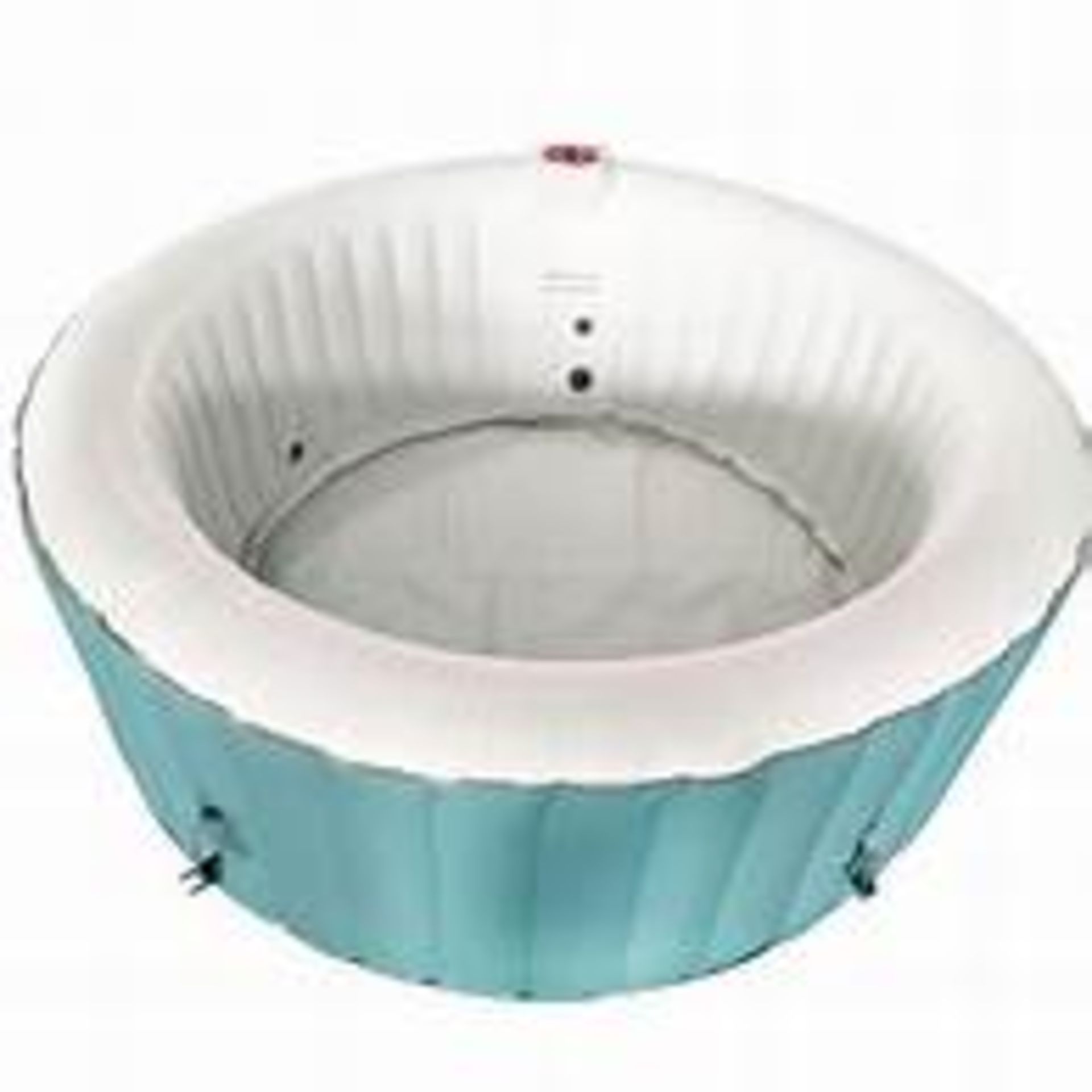 1 X USED 6 SEATER ROUND SPA IN BLUE - PLEASE NOTE THIS IS USED AND CUSTOMER RETURN - Image 2 of 2